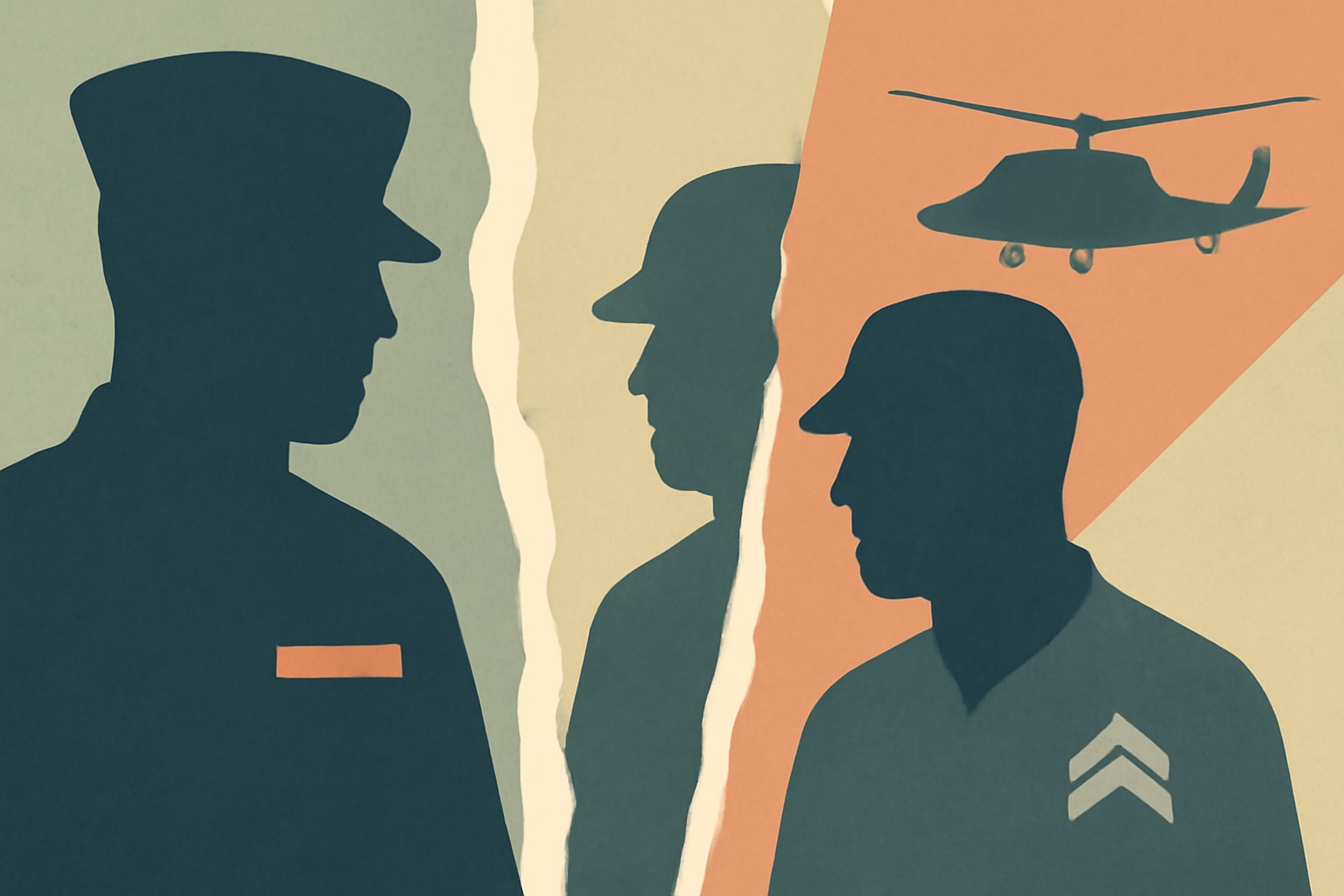 Editorial illustration for: Divisions Emerge Among Veterans Groups Over VA Benefits Legislation