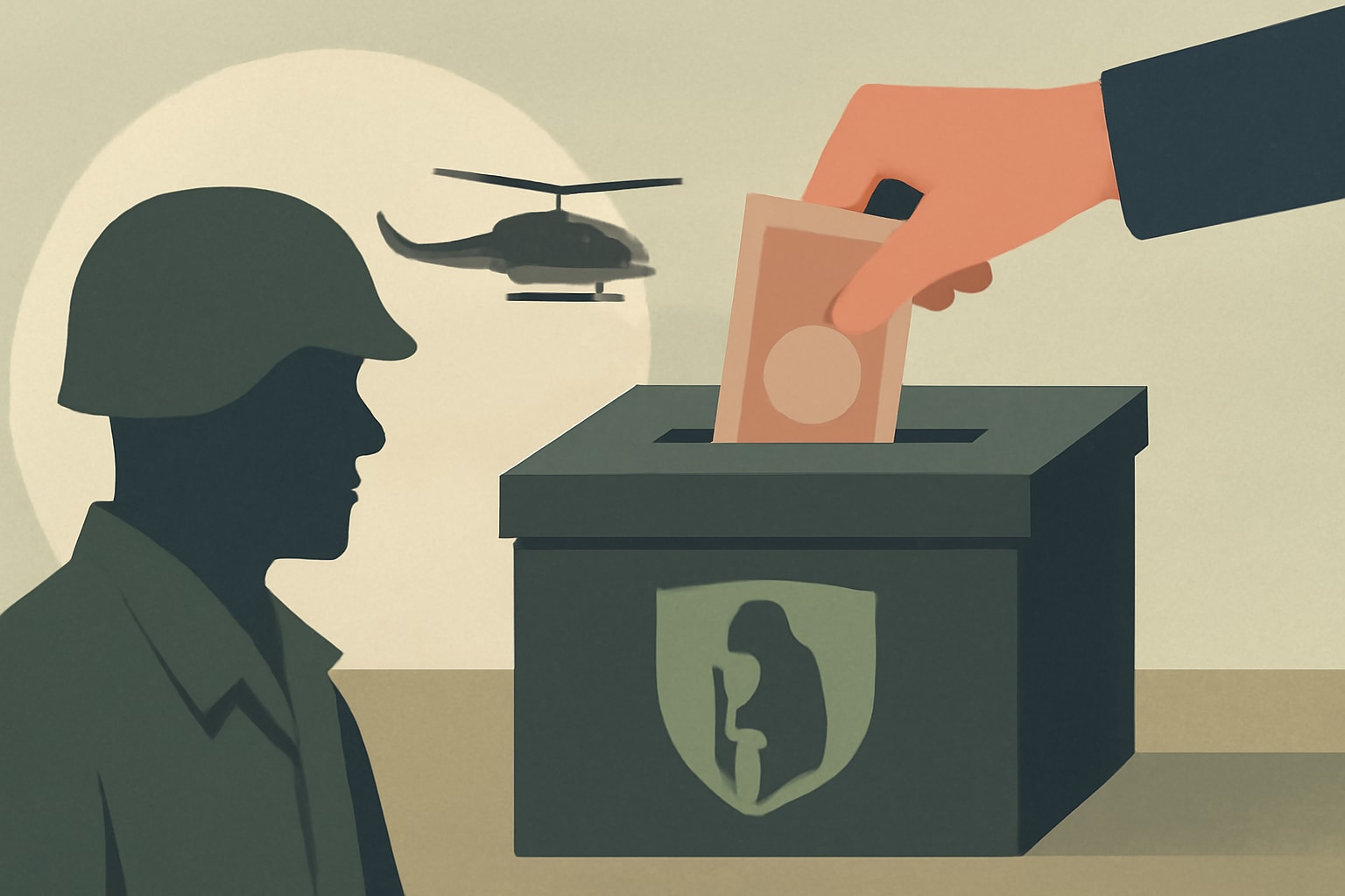 Editorial illustration for: DAV Chapter's Donation Seized Amid Financial Controversy