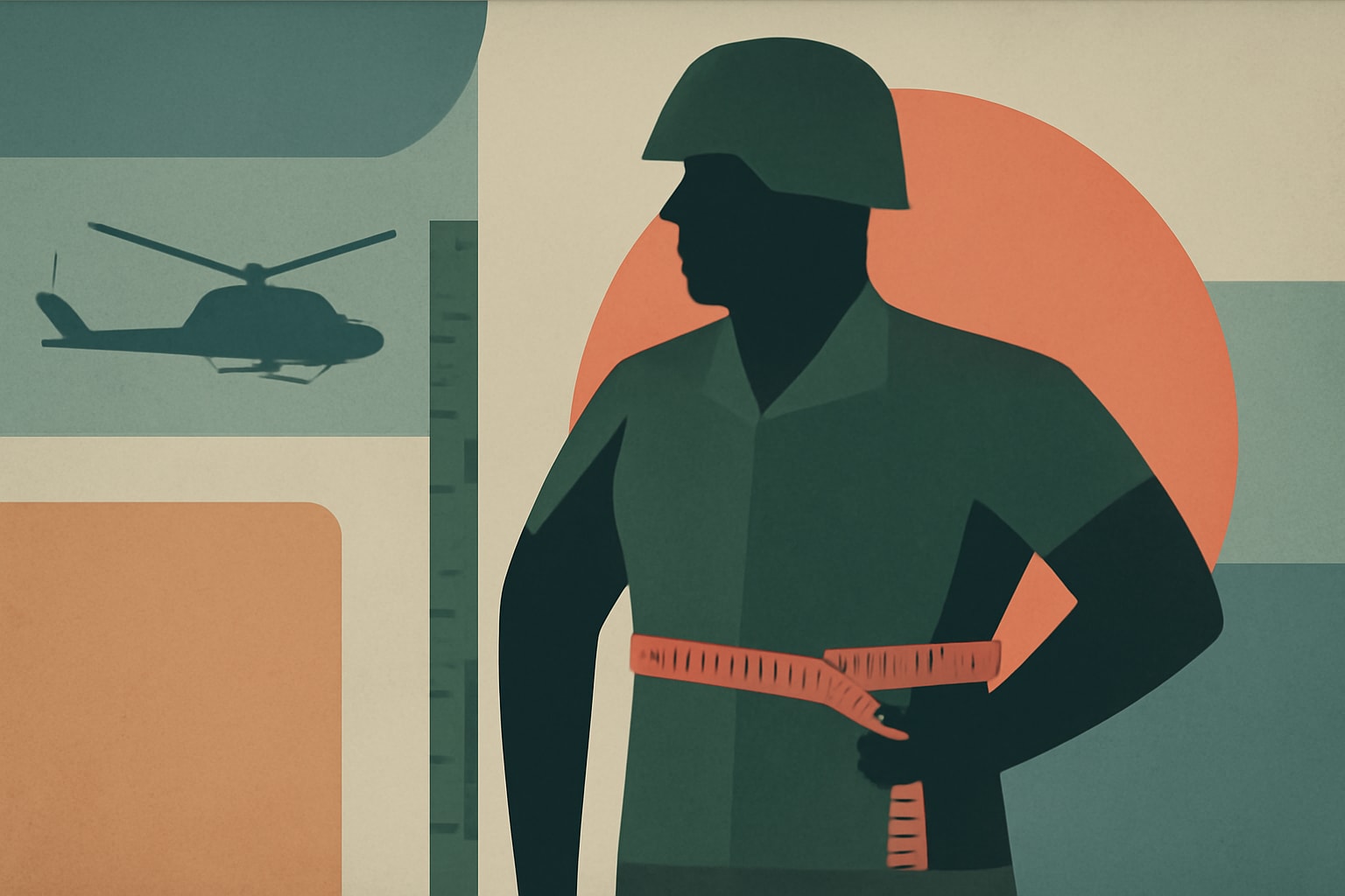 Editorial illustration for: Army Replaces Height and Weight Tables with Waist-to-Height Assessment