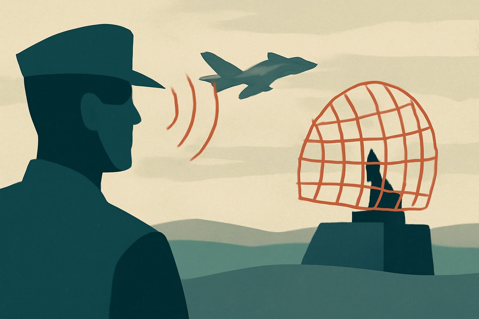 Editorial illustration for: Canada to Enhance Surveillance with New Over-The-Horizon Radar System
