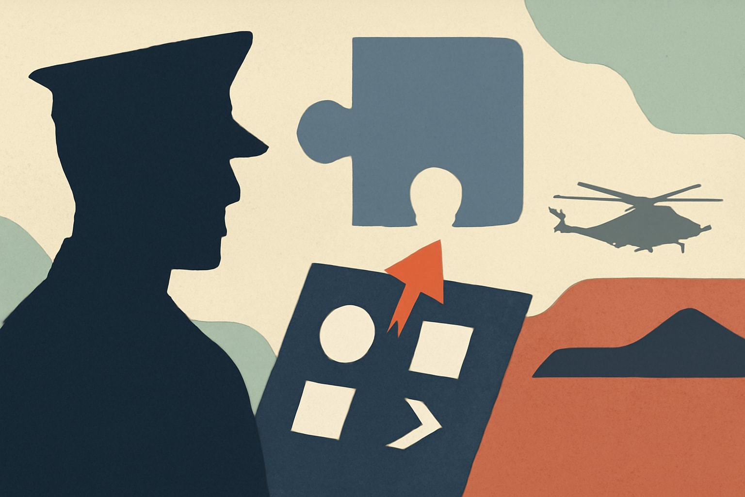 Editorial illustration for: Marines Explore Alternatives to ASVAB for Predicting Troop Success