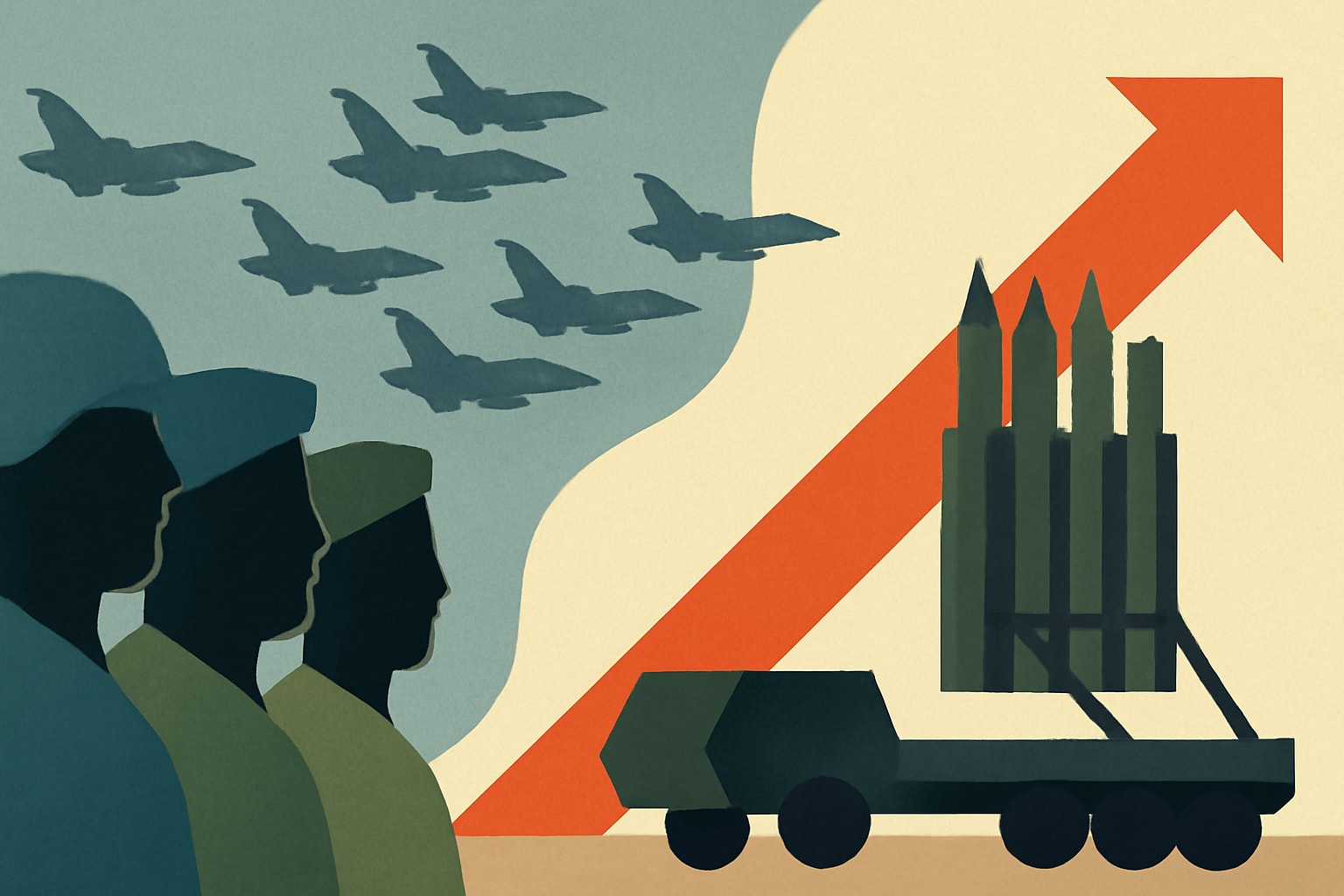 Editorial illustration for: Nine Nations Back Ukraine’s Freyja Missile Defense System