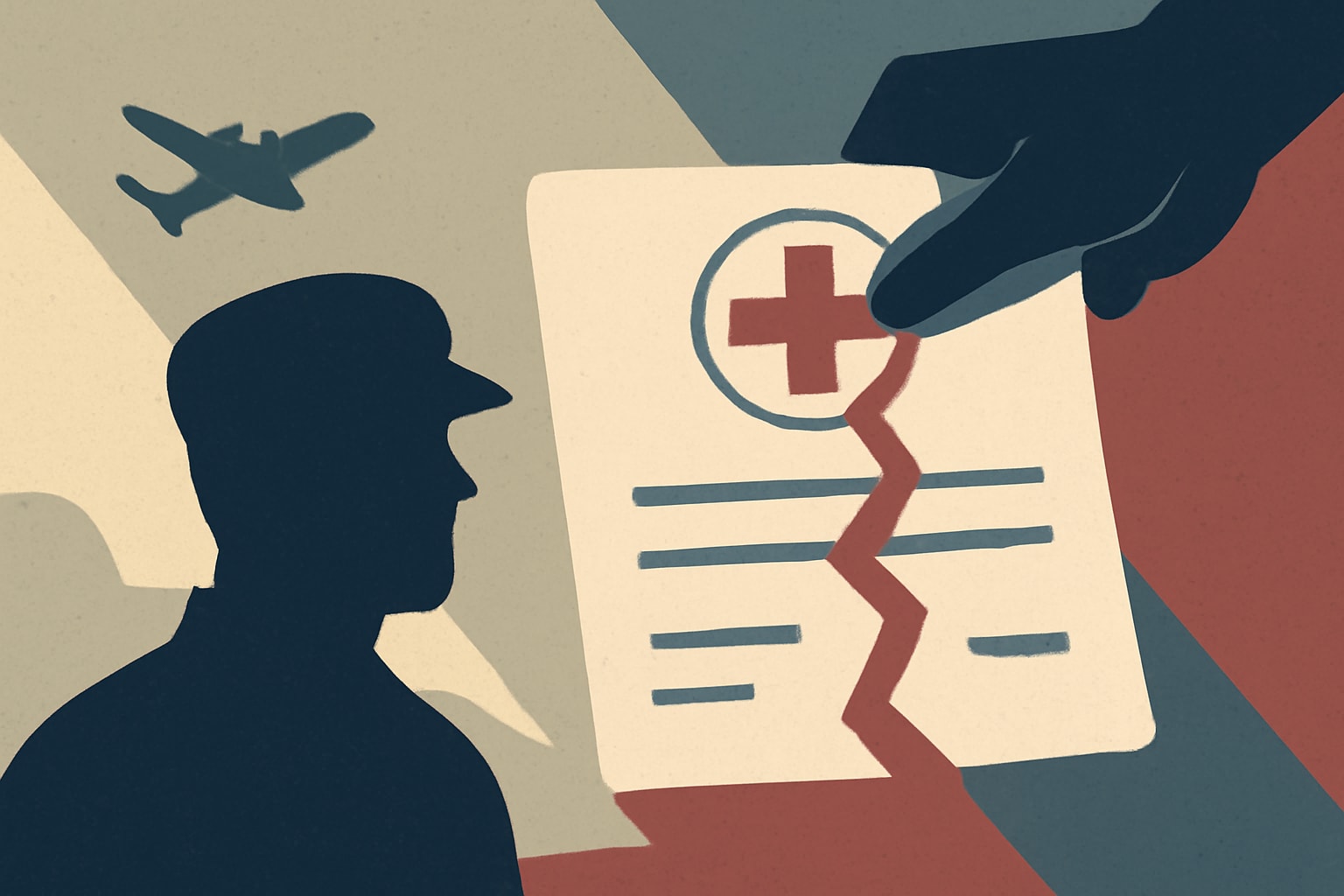 Editorial illustration for: Controversial Veterans Benefits Bill Withdrawn Before House Vote