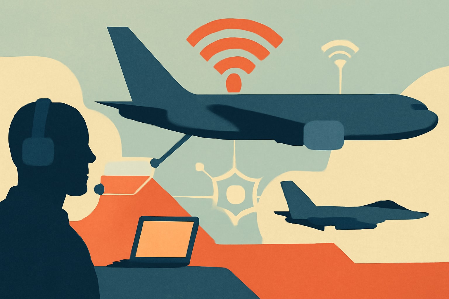 Editorial illustration for: Air Force Enhances KC-46 Tankers with Advanced Connectivity Features