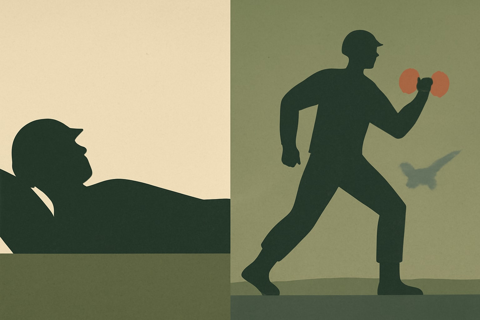 Editorial illustration for: Understanding Rest and Active Rest for Optimal Recovery