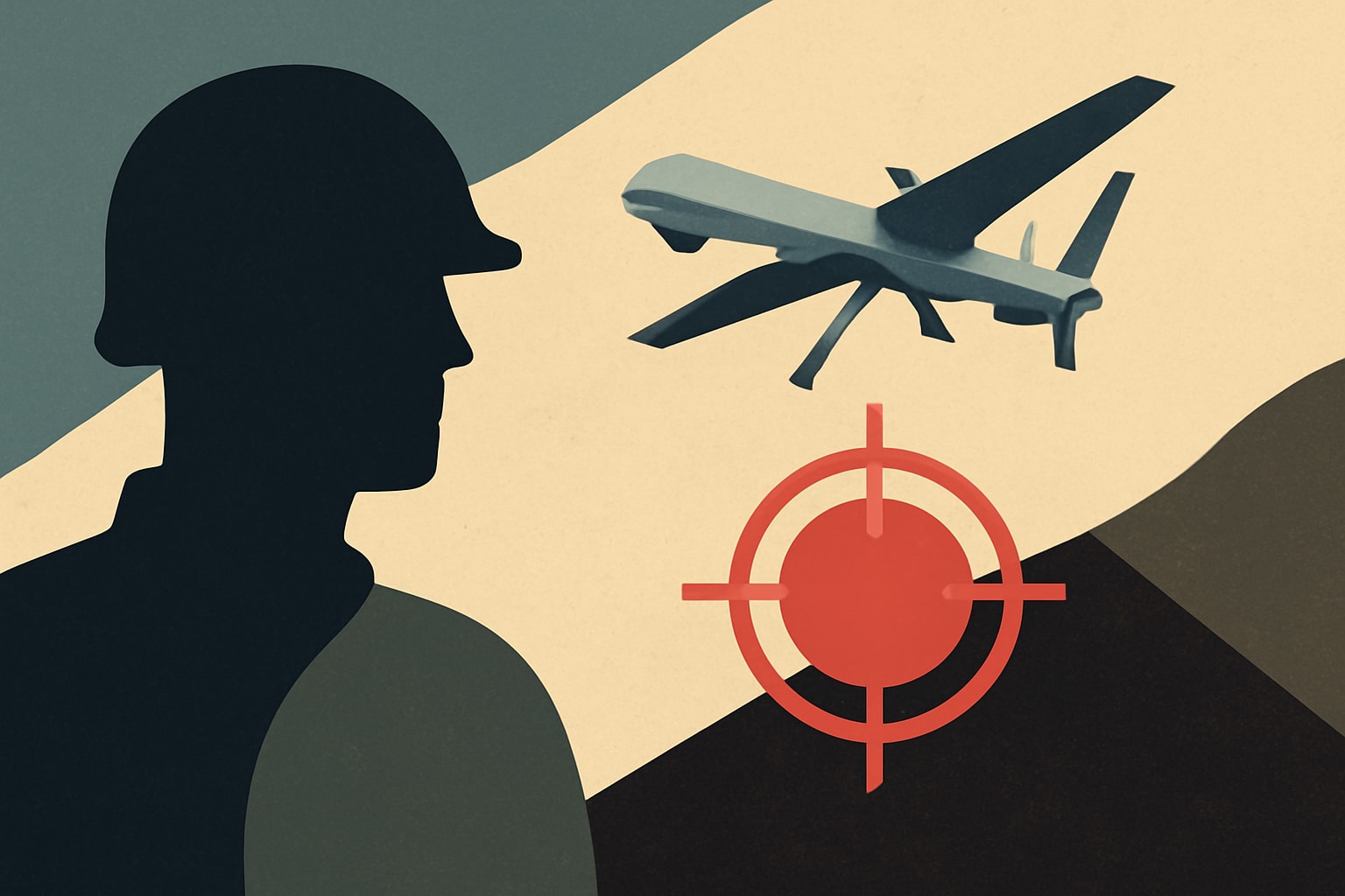 Editorial illustration for: SOCOM Researching Advanced Attack Drones with Target Recognition Features