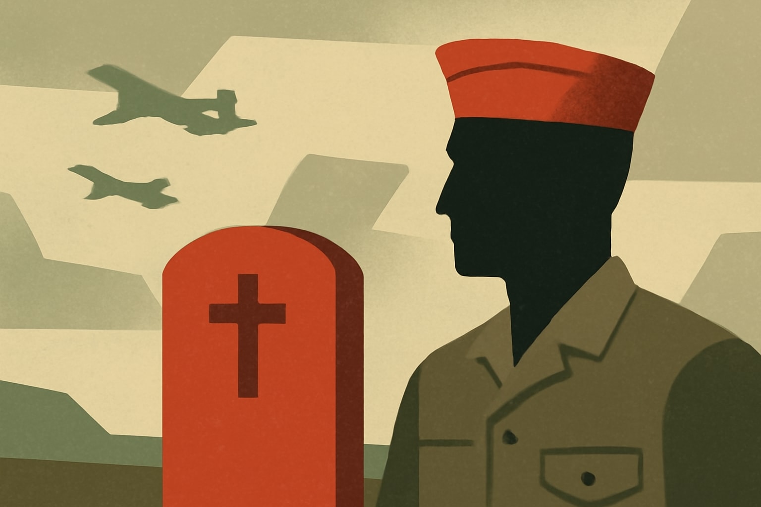Editorial illustration for: Col. Frank Cohn, WWII Veteran and Battle of the Bulge Survivor, Dies at 100