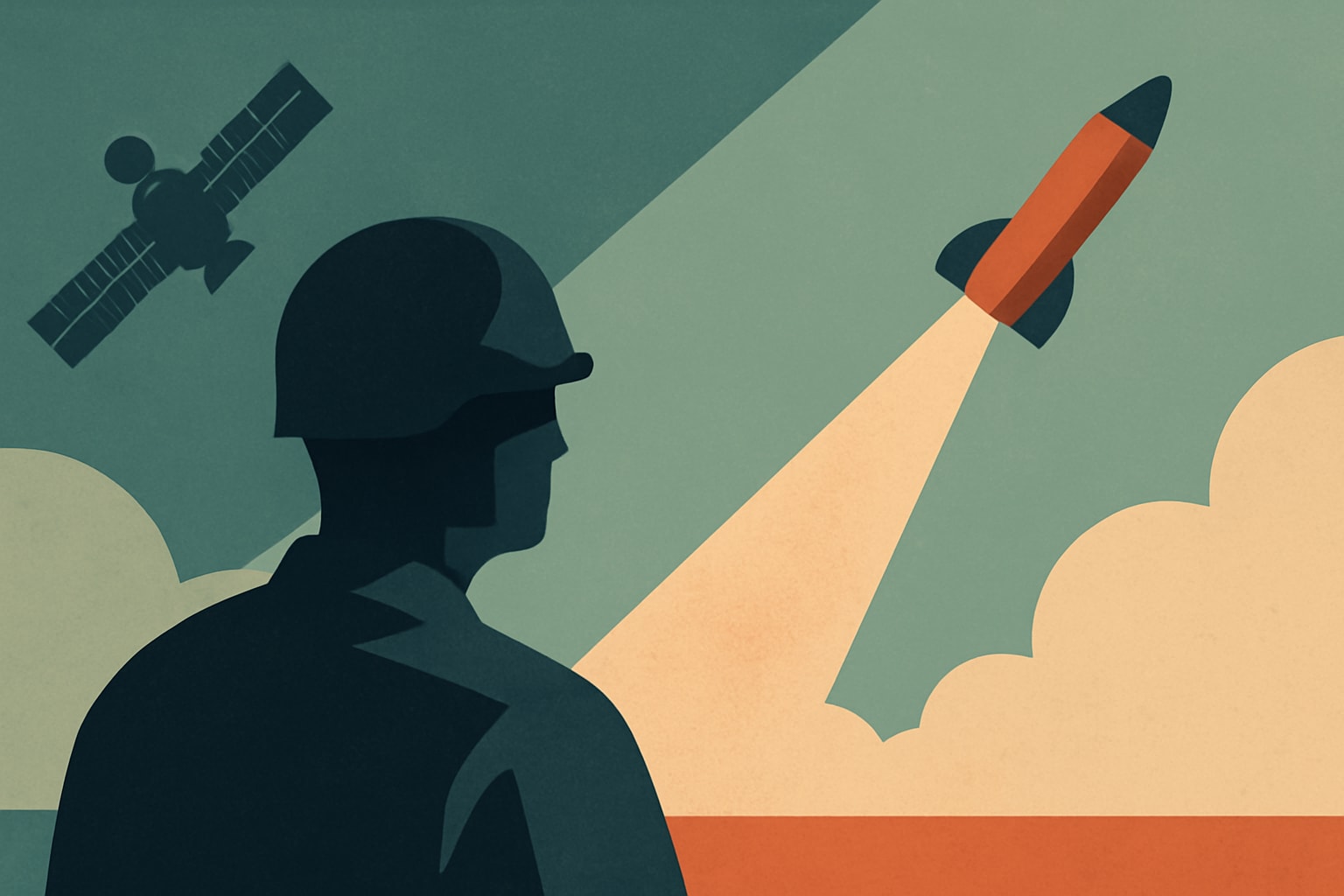 Editorial illustration for: SDA Resumes Satellite Launches After Months-Long Pause