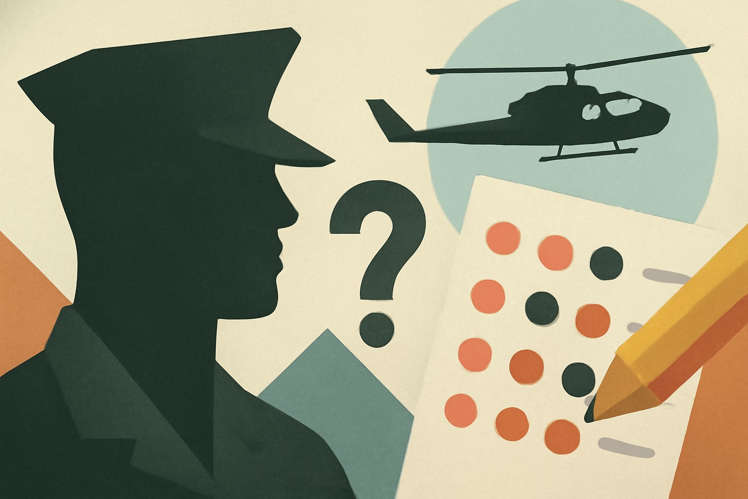 Editorial illustration for: Marines Seek Better Methods Than ASVAB to Predict Troop Success