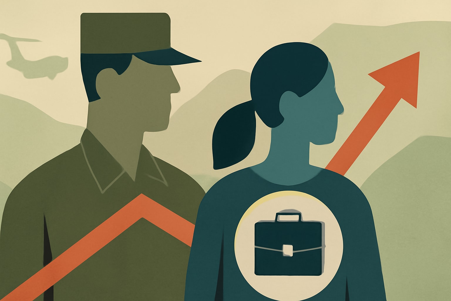 Editorial illustration for: Unemployment Among Military Spouses Hits 29.9% in 2025
