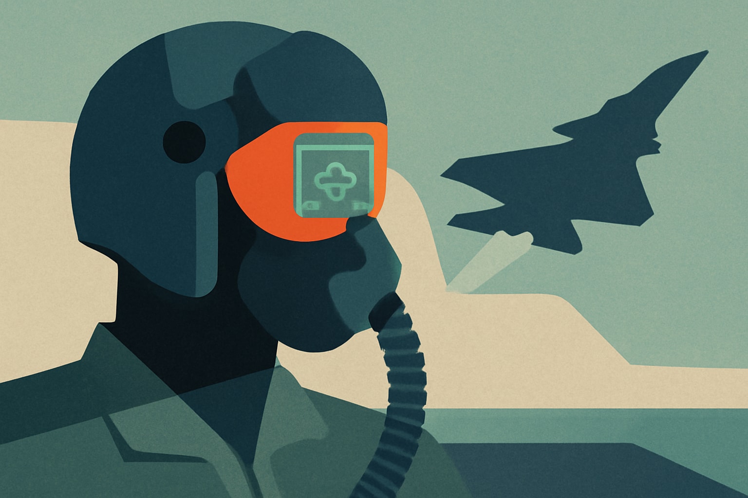 Editorial illustration for: BAE Systems Unveils Advanced Helmet Tech for Fighter Pilots