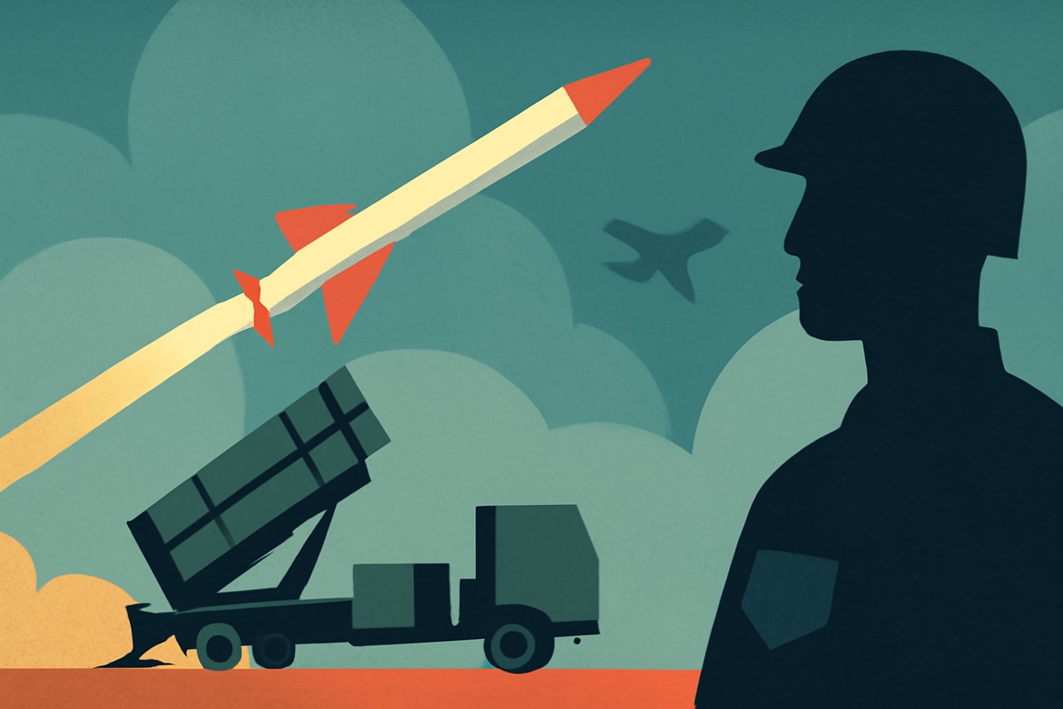 Editorial illustration for: Lockheed Martin Introduces More Affordable Patriot Interceptor Missile