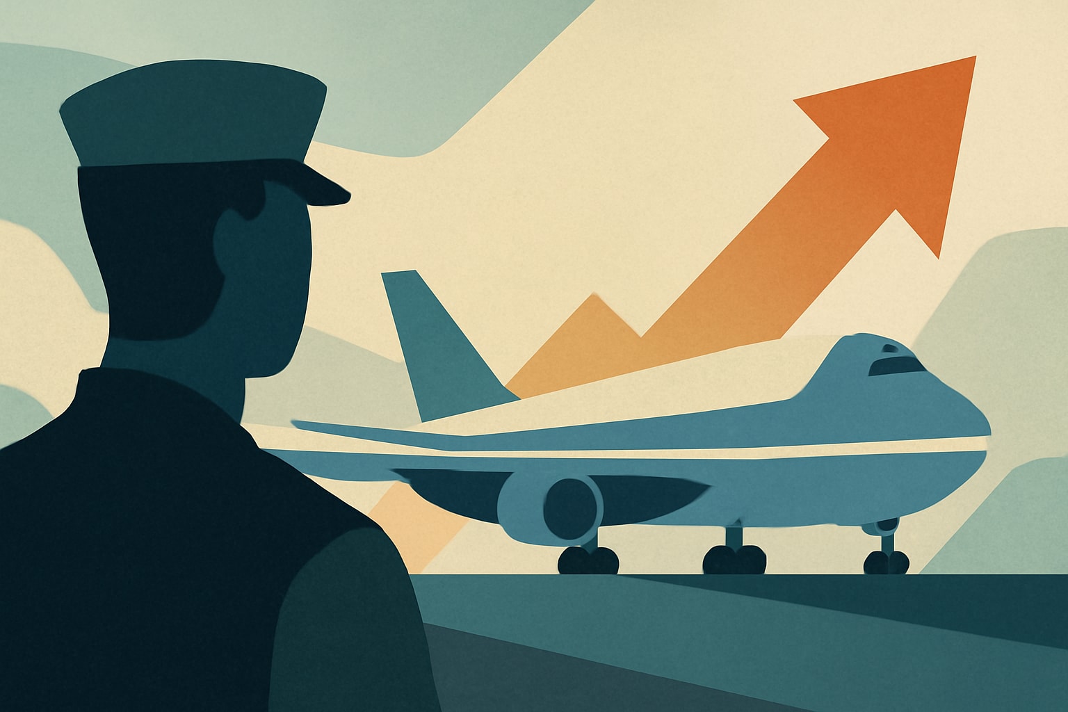 Editorial illustration for: Boeing on Track for 2028 Air Force One Delivery, Costs Rise
