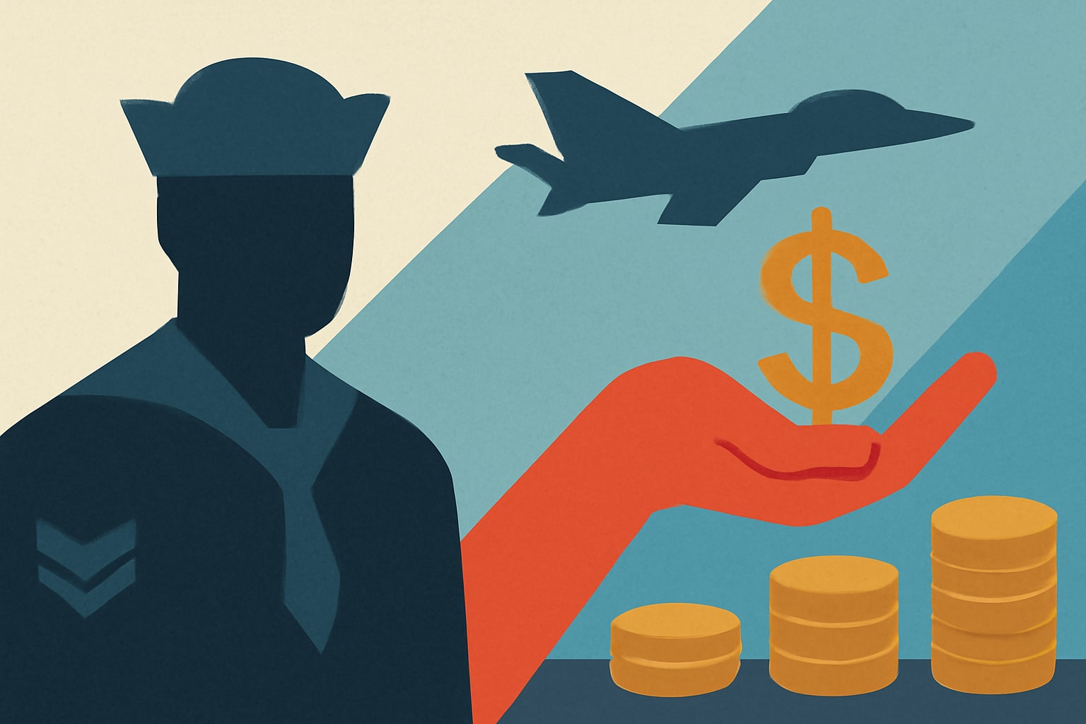 Editorial illustration for: Navy Reserve Announces Retention and Recruiting Bonuses Up to $20,000