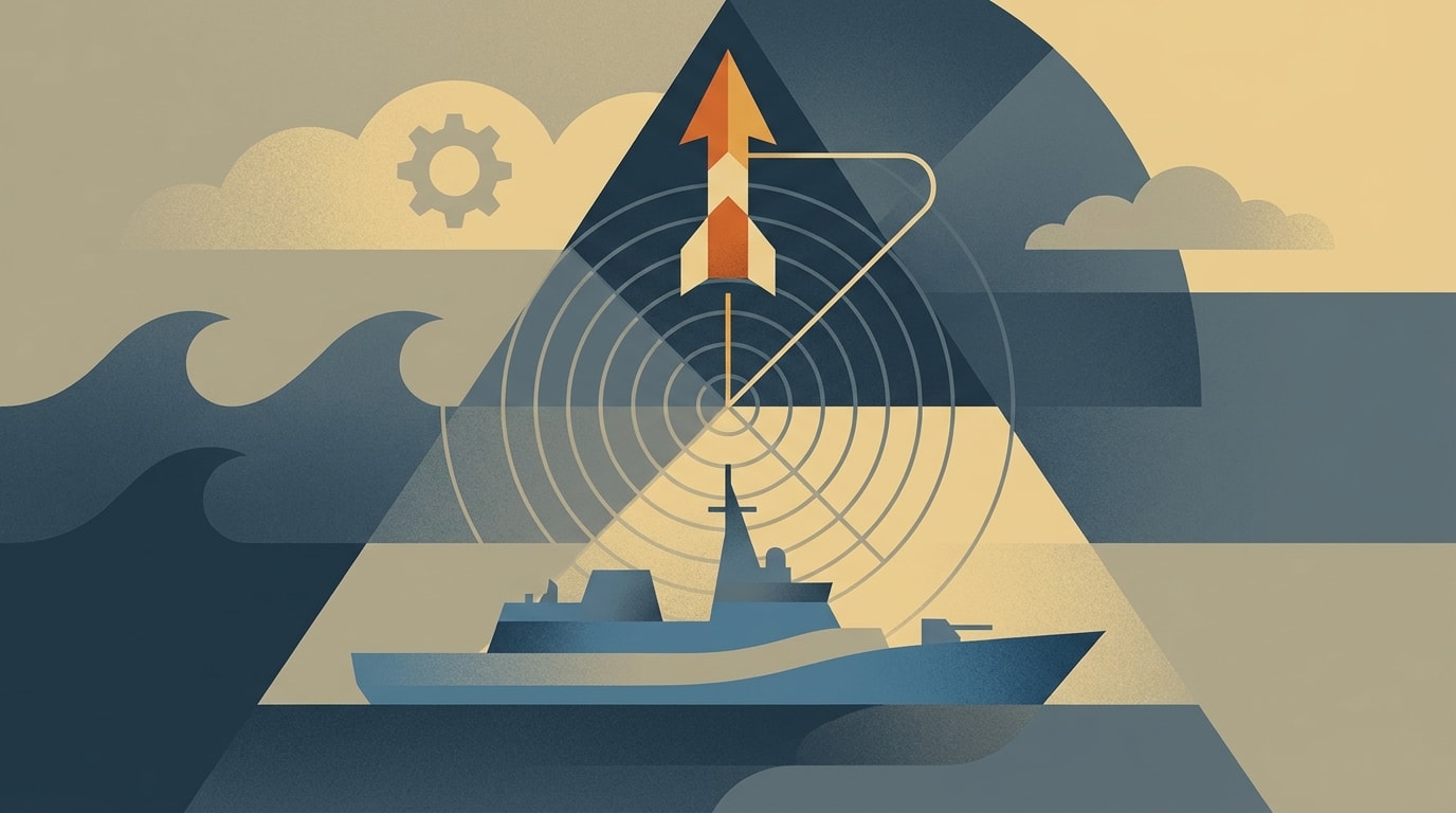 Editorial illustration for: US Navy to Integrate PAC-3 MSE Interceptor Missile with Aegis Combat System