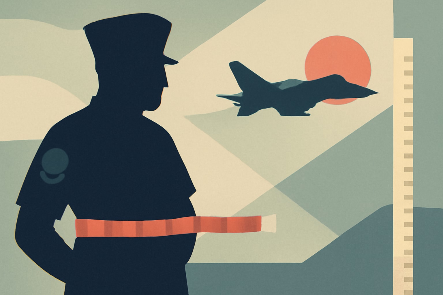 Editorial illustration for: Air Force Confirms Waist-to-Height Ratio Requirement Will Not Be Scored