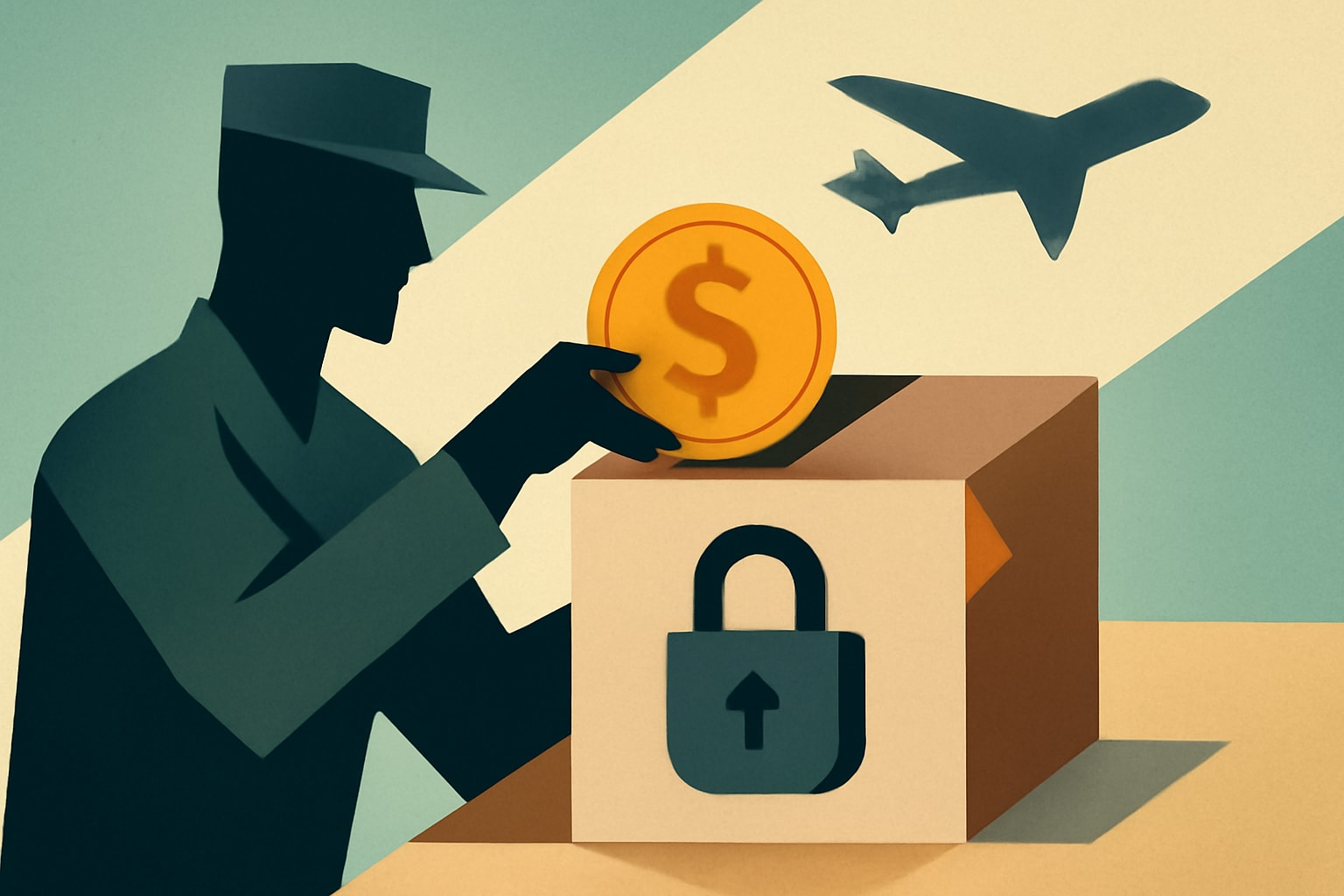 Editorial illustration for: Essential Tips to Protect Your Money During Your PCS Move