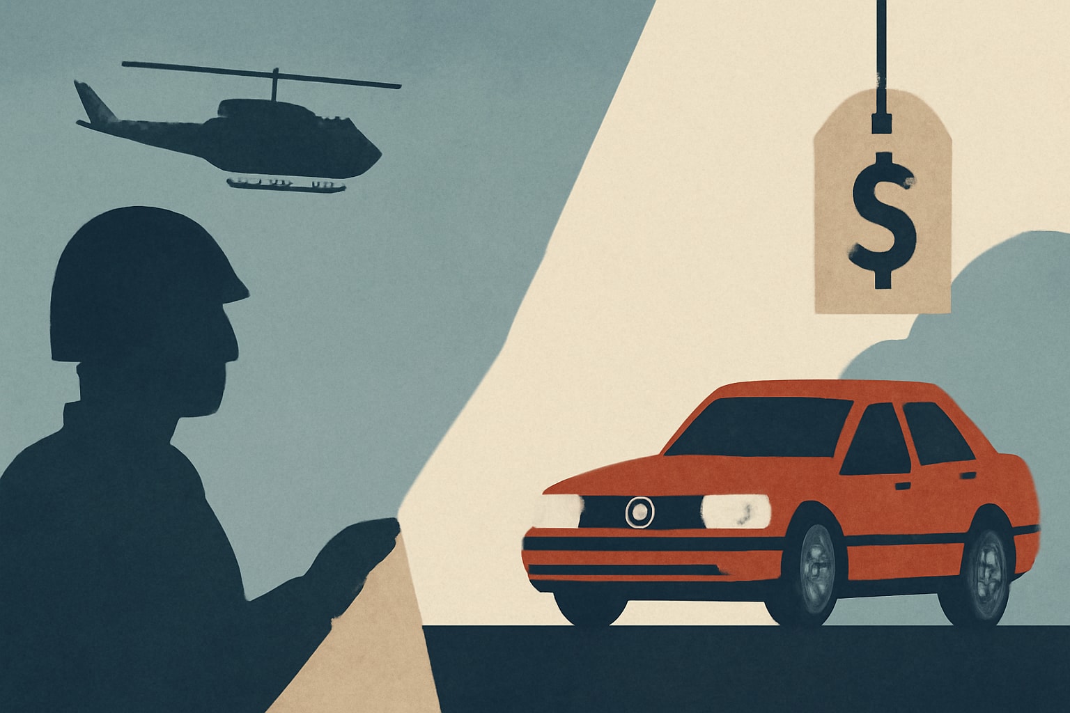 Editorial illustration for: The $21,000 Gap Between New and Used Cars: Why Older Toyotas Are the Best Buy