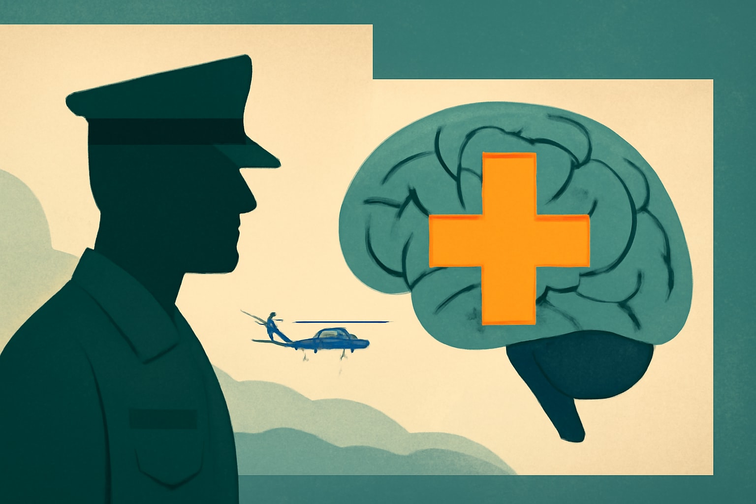 Editorial illustration for: Pennsylvania Mandates PTSD and TBI Training for Veteran Service Officers