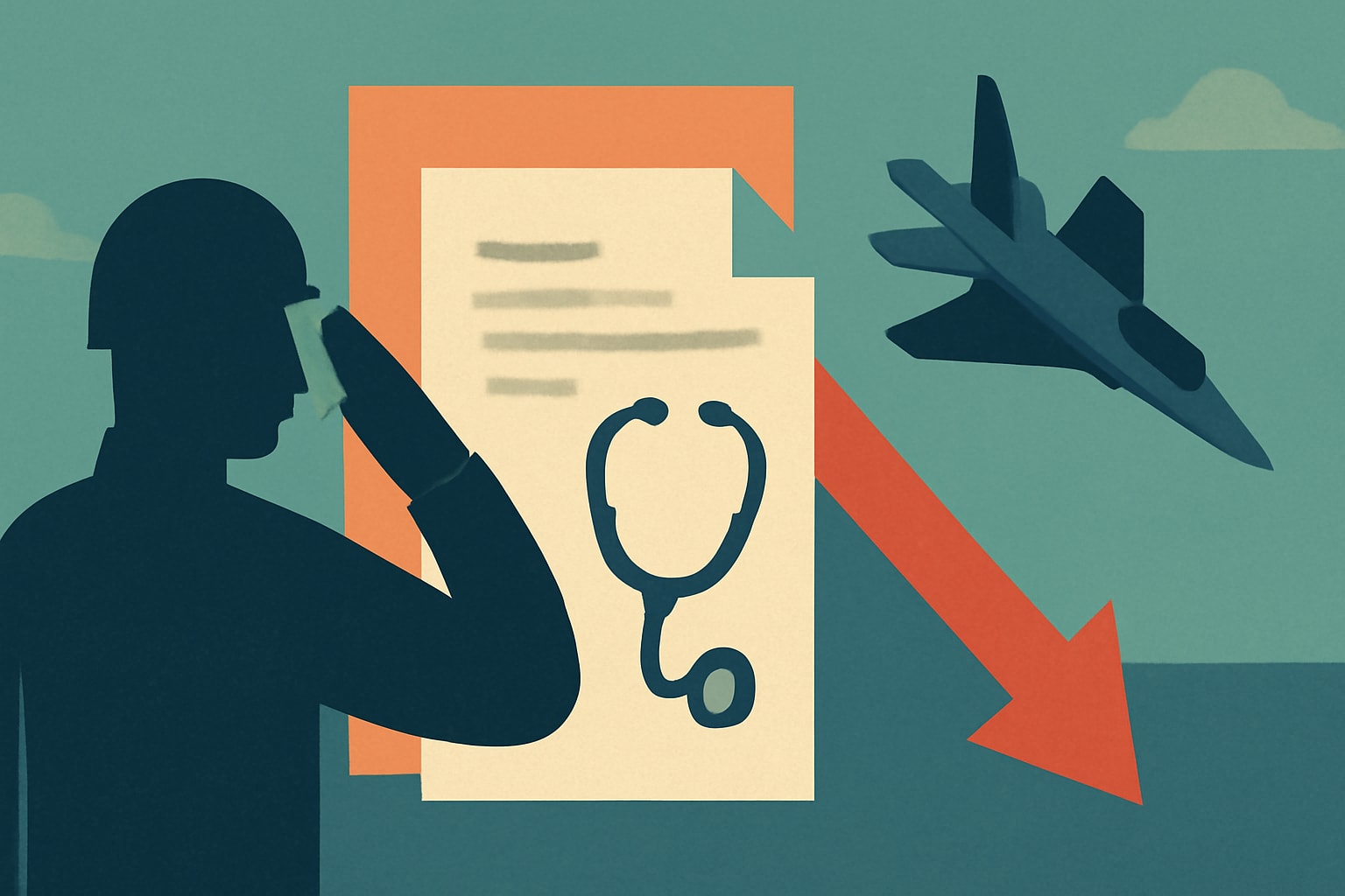 Editorial illustration for: VA Reduces Improper Payments for Private Health Care by 98% Since 2020