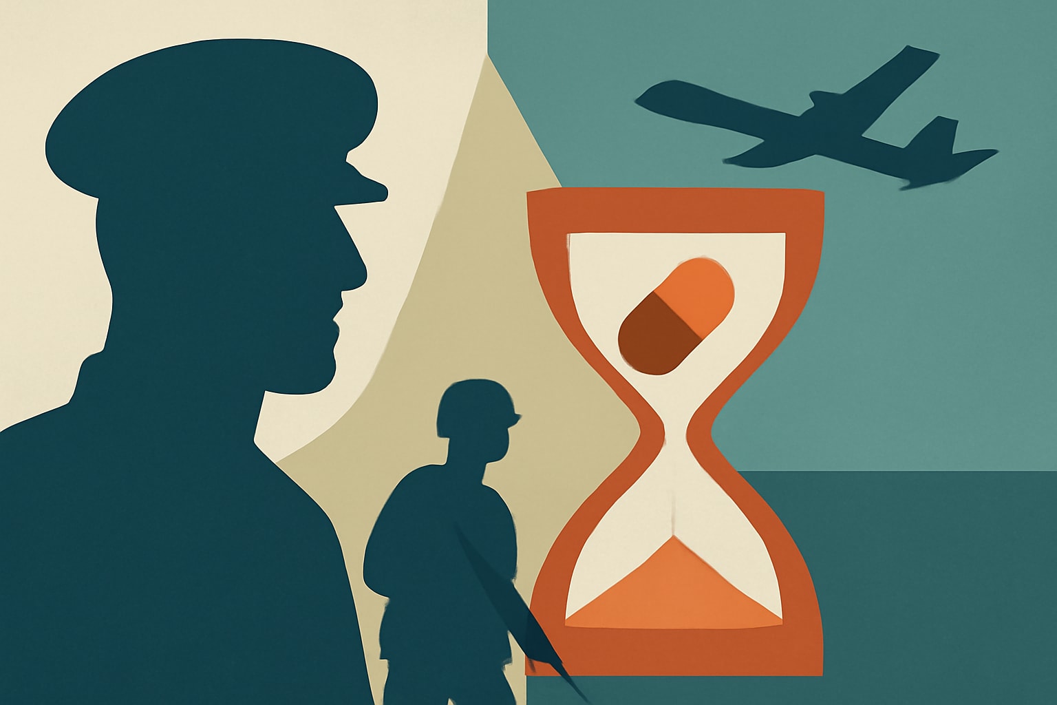 Editorial illustration for: Risks of Hormone Replacement Therapy for Military Personnel Highlighted by Former VA Secretary