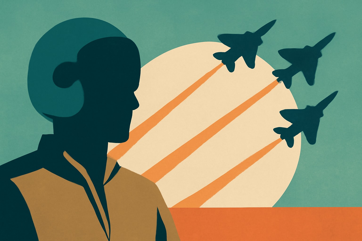 Editorial illustration for: Fighter Pilot Retention: A Strategic Imperative for the U.S. Military