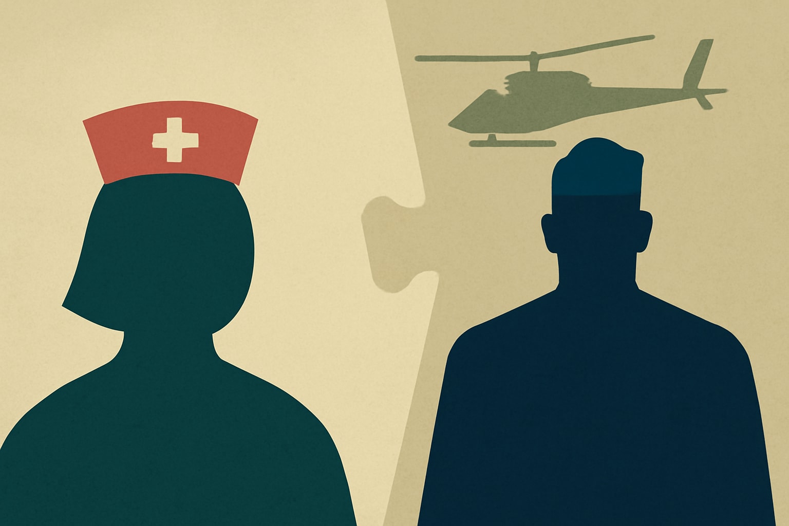 Editorial illustration for: VA Nursing Shortage Poses Challenges for Veteran Care