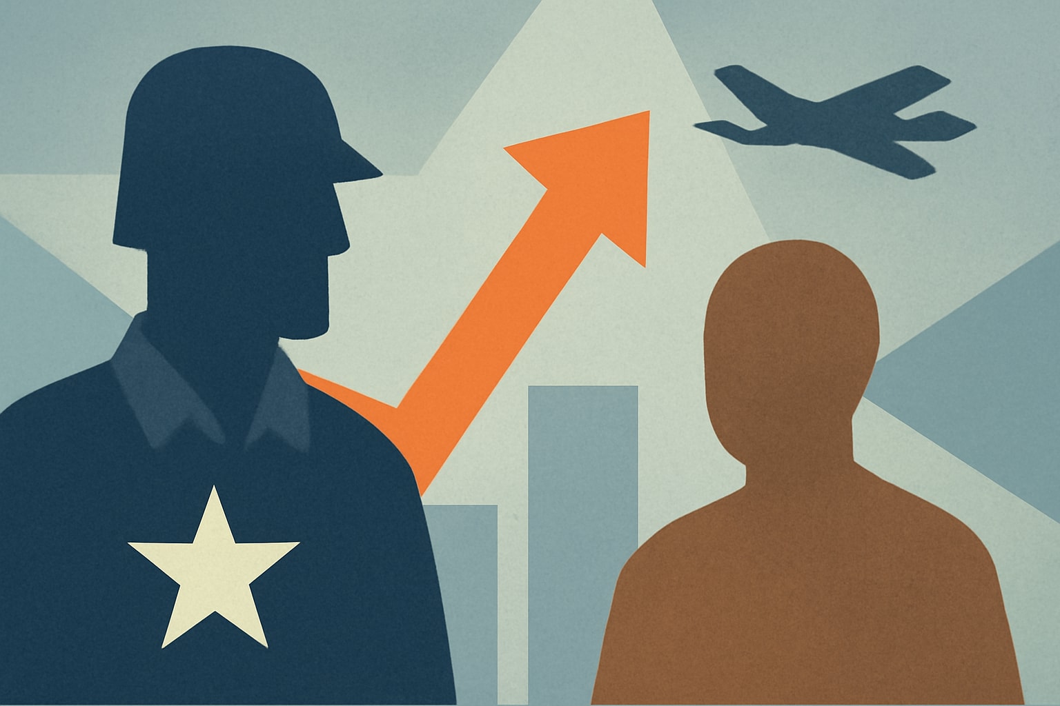 Editorial illustration for: Richard Star Act Cost Increase Sparks Debate Among Veterans