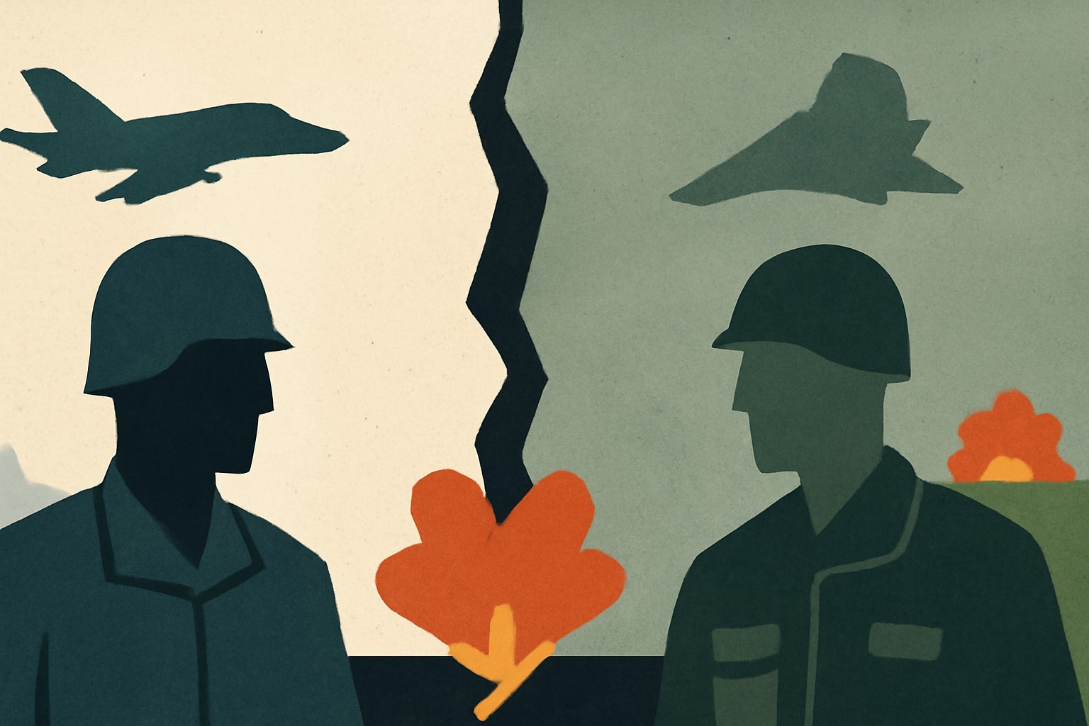 Editorial illustration for: US-Iran Peace Talks Fail in Pakistan, Future Uncertain