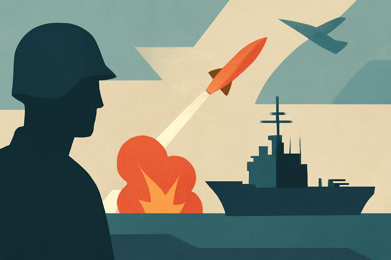 Editorial illustration for: USS Peleliu Provides Insight into Missile Strikes During SINKEX Event