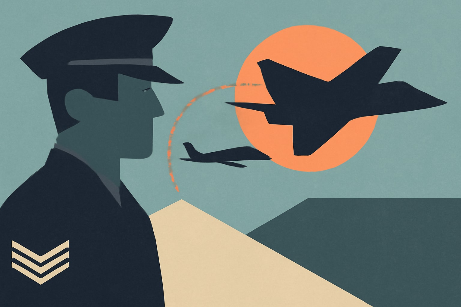 Editorial illustration for: Air Force's New Collaborative Combat Aircraft Will Be 'Optionally Attritable'