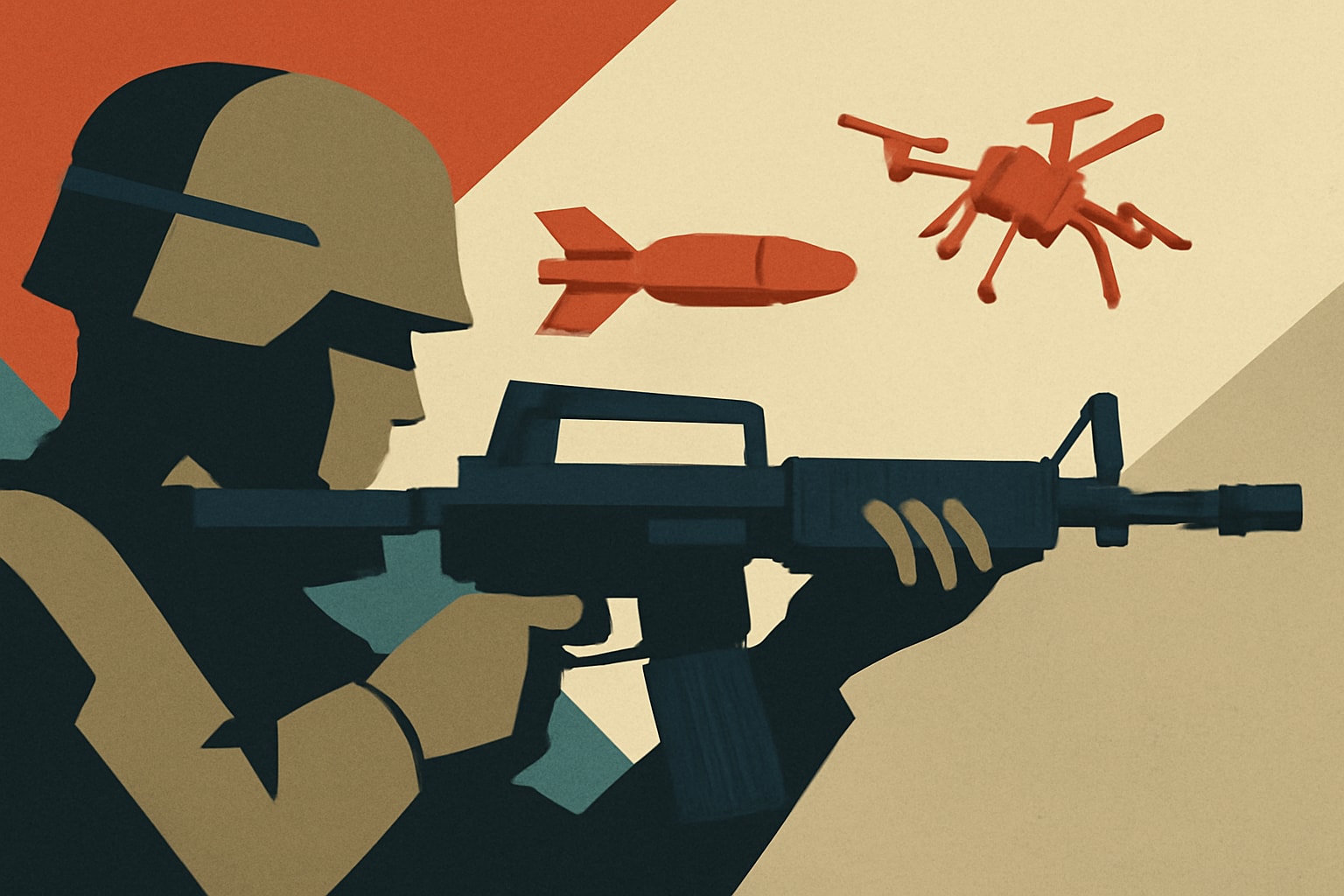 Editorial illustration for: Marines to Get New Anti-Drone Round for M4 and M27 Rifles