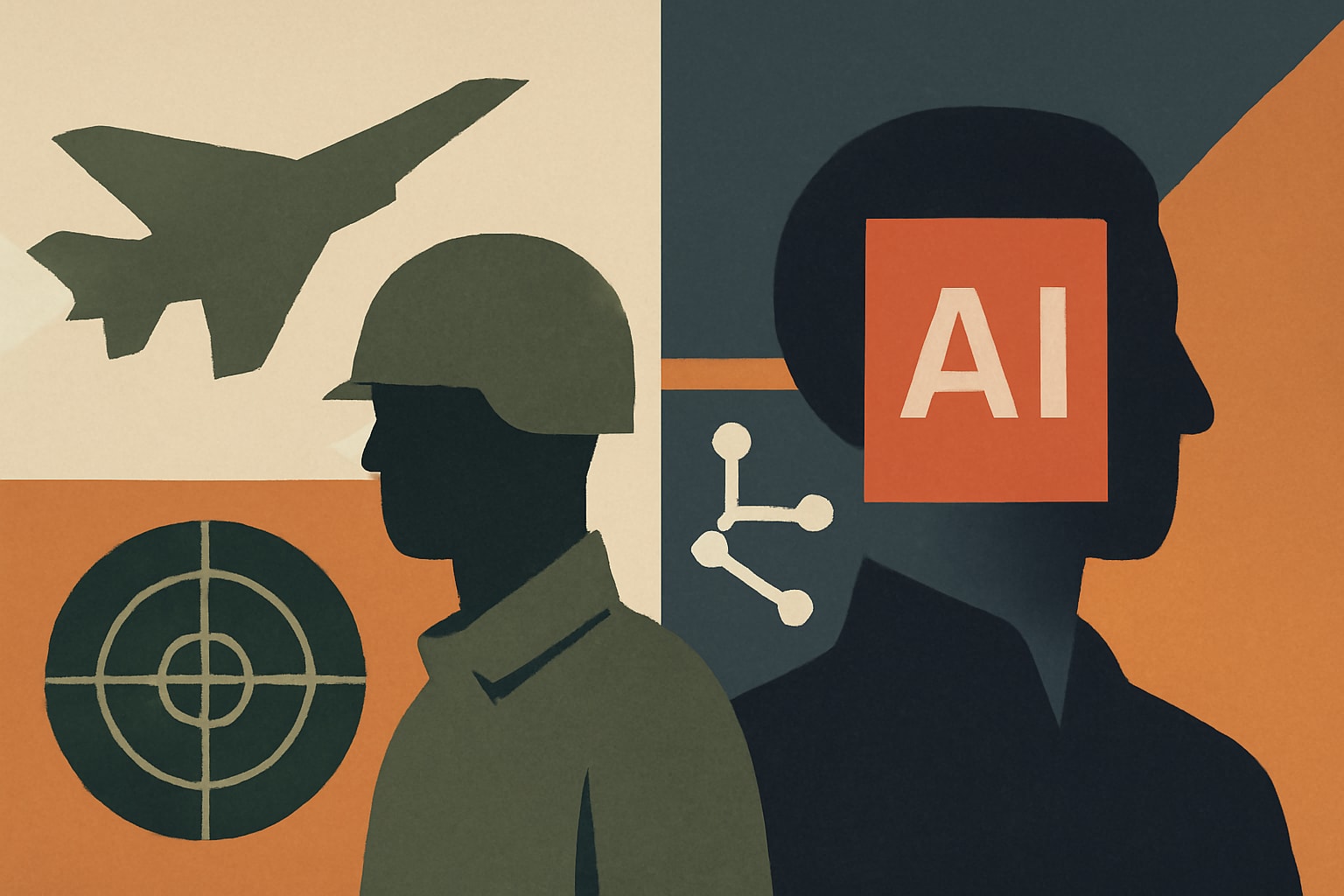 Editorial illustration for: Chinese Military Researchers Utilize U.S. AI Models for Defense Systems