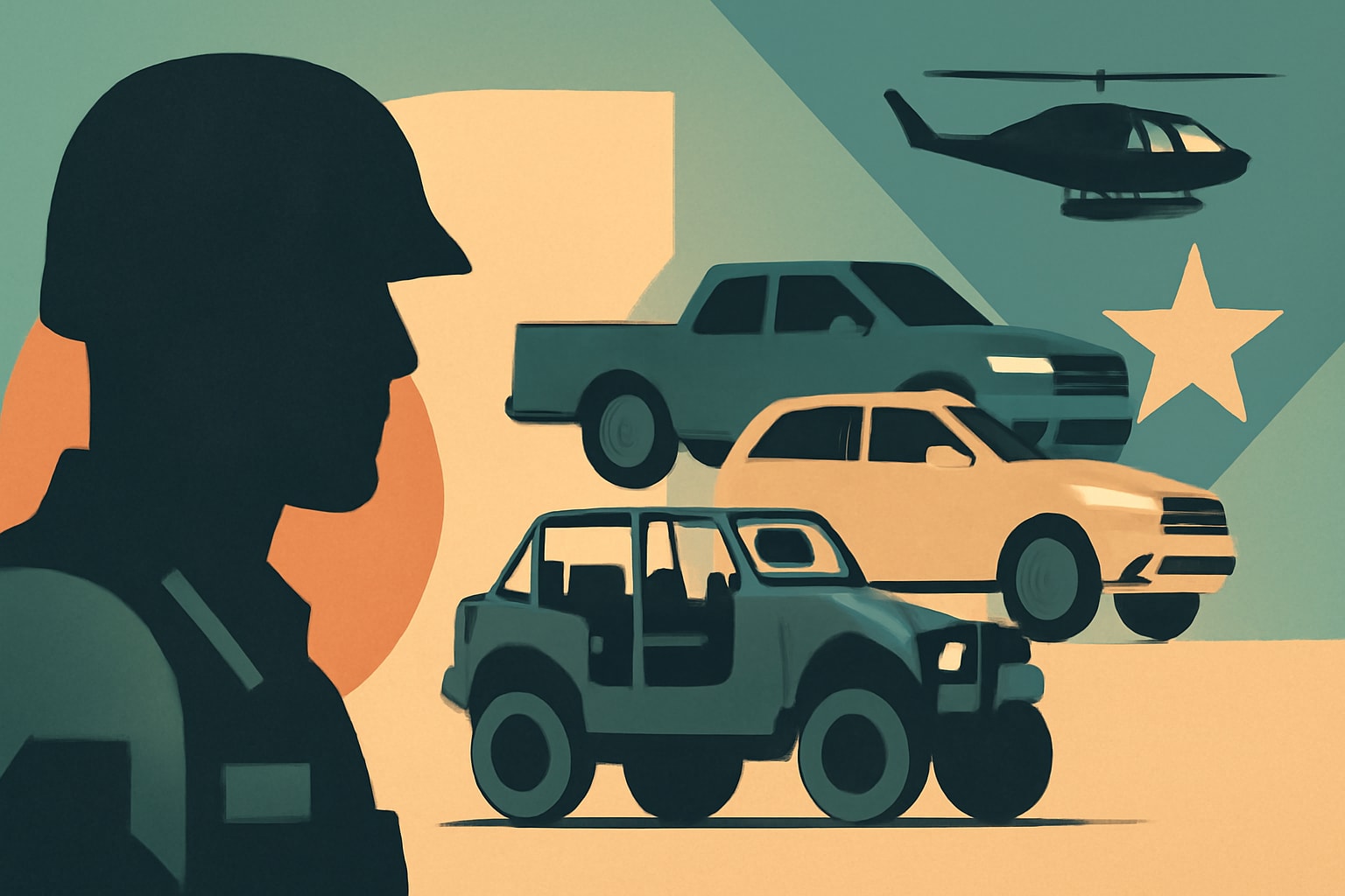 Editorial illustration for: Ford, GM Defense, BC Customs to Compete for U.S. Army’s New Infantry Squad Vehicle