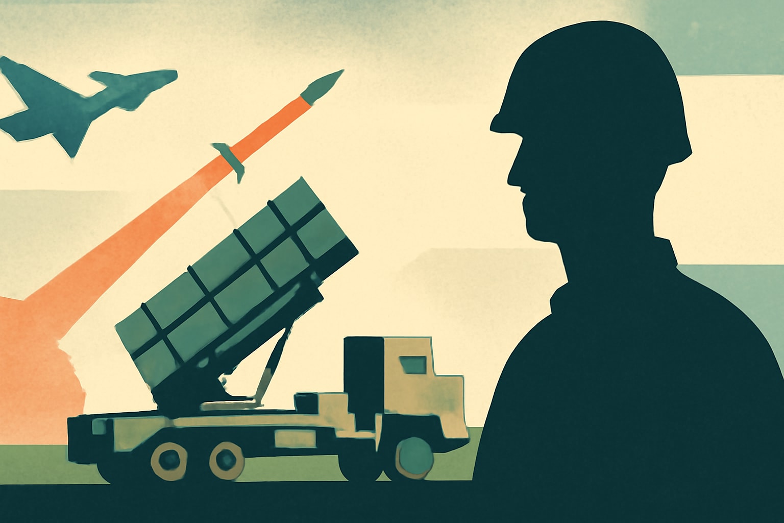 Editorial illustration for: U.S. Army Awards $58.6 Billion Contract for Patriot Missiles