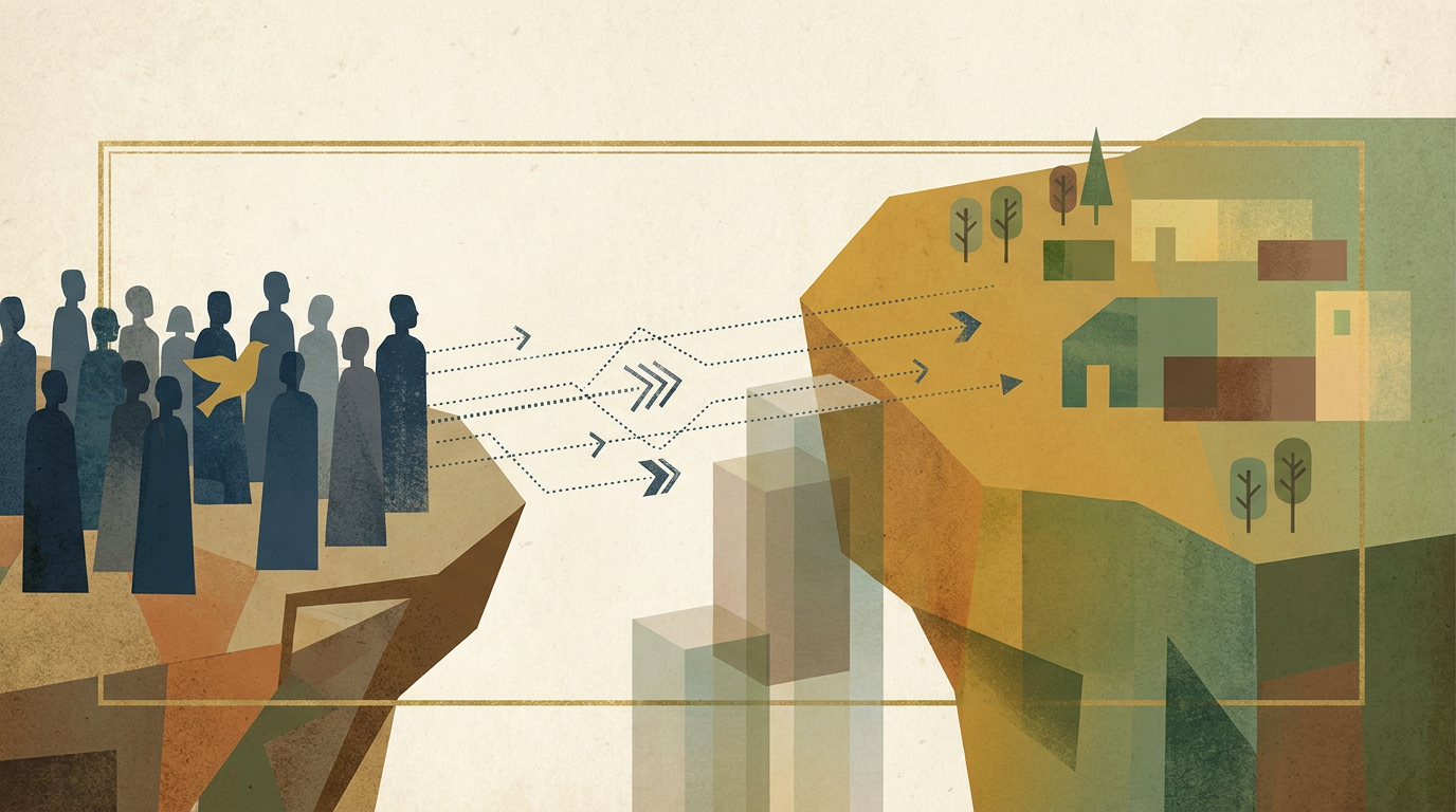Editorial illustration for: US in Talks to Resettle 1,100 Afghans in Congo