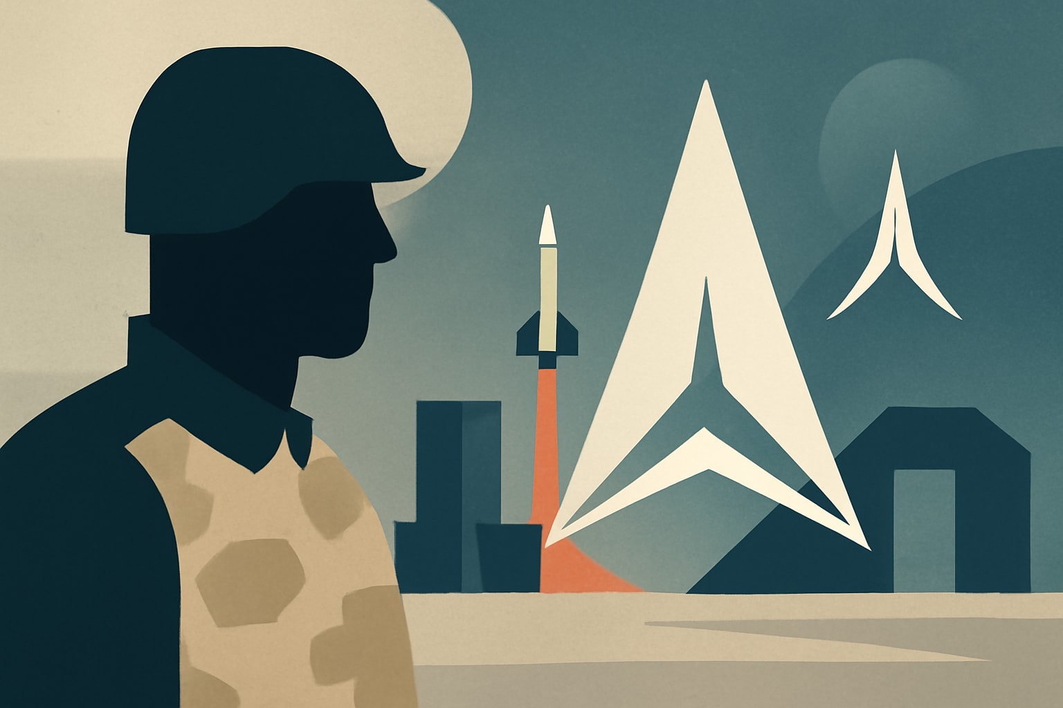 Editorial illustration for: Space Force Selects 15 Firms to Build Test and Training Infrastructure