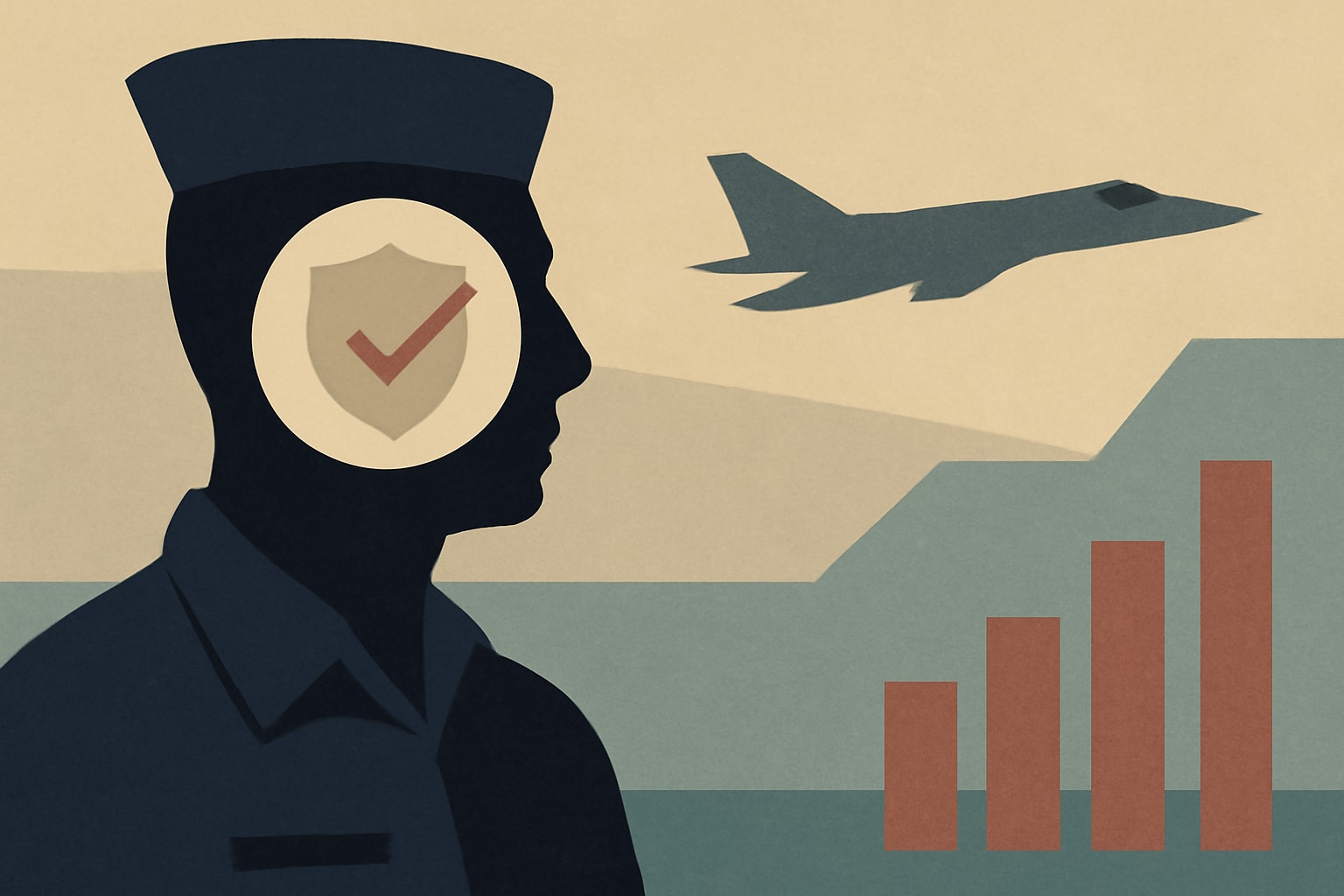 Editorial illustration for: Airman Achieves Perfect Score at Top Air Force Intelligence School