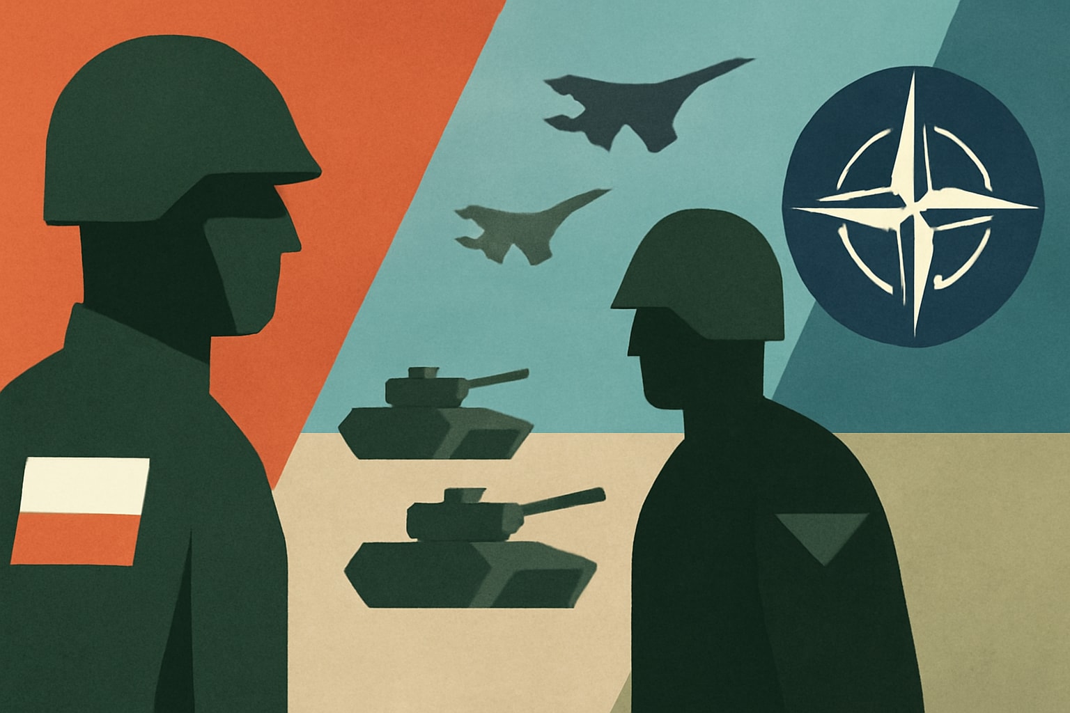 Editorial illustration for: Poland Prepares for Ukraine Coalition Drills with NATO Support