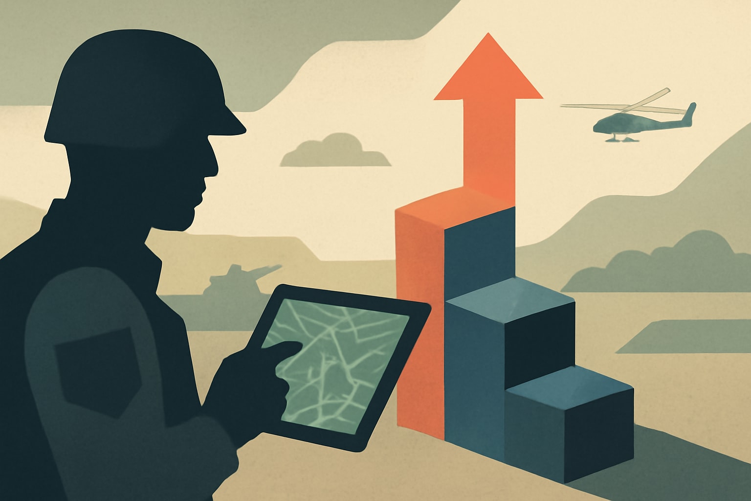 Editorial illustration for: Army's New Battlefield Command System Ready to Scale