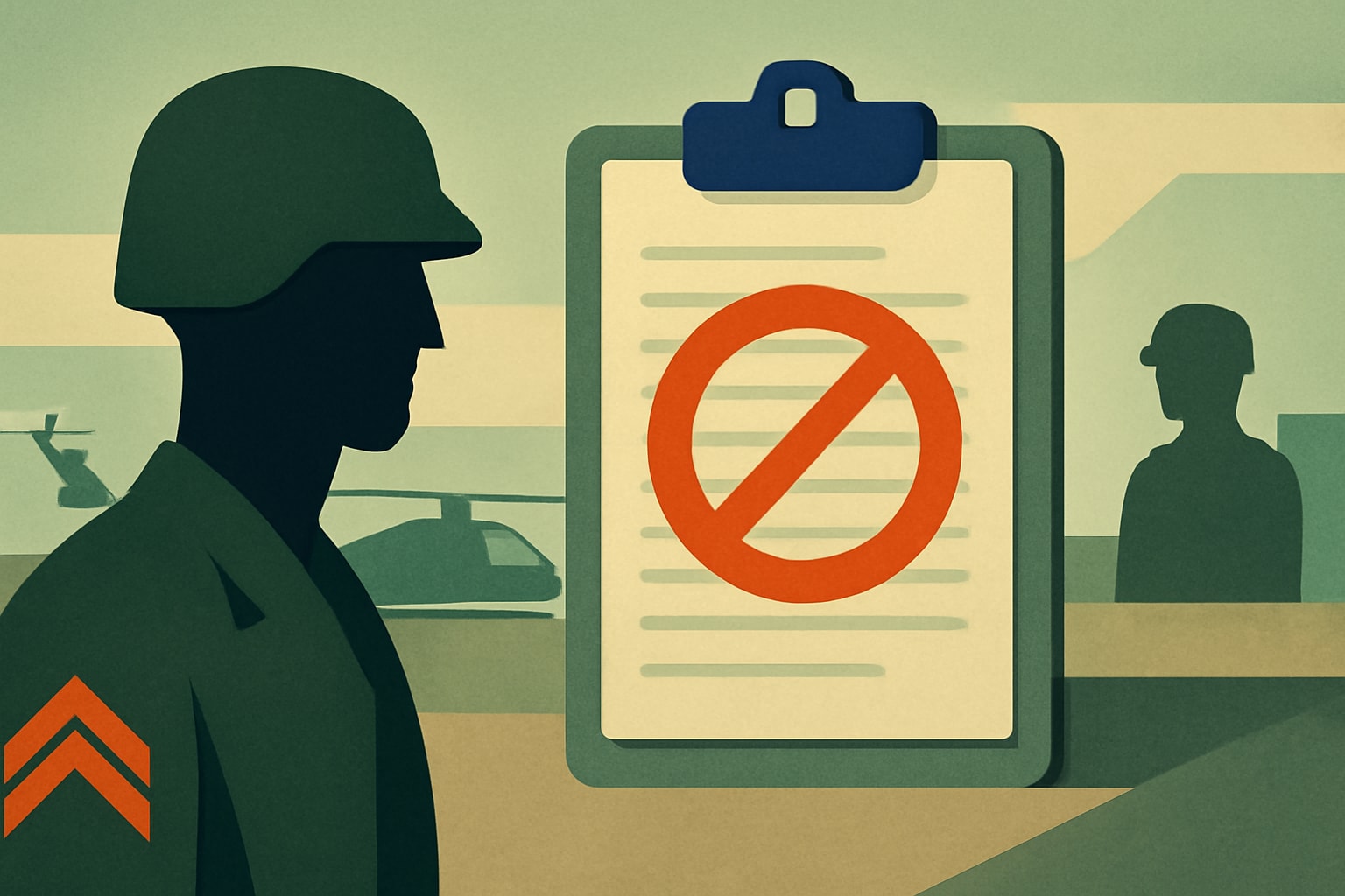 Editorial illustration for: Army Ends Anonymous Reporting for Harassment Complaints
