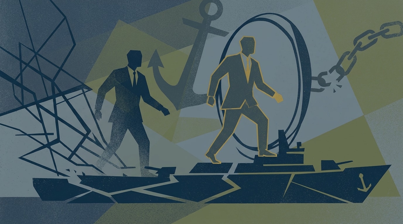 Editorial illustration for: Hung Cao to Lead as Acting SECNAV After Phelan's Sudden Exit