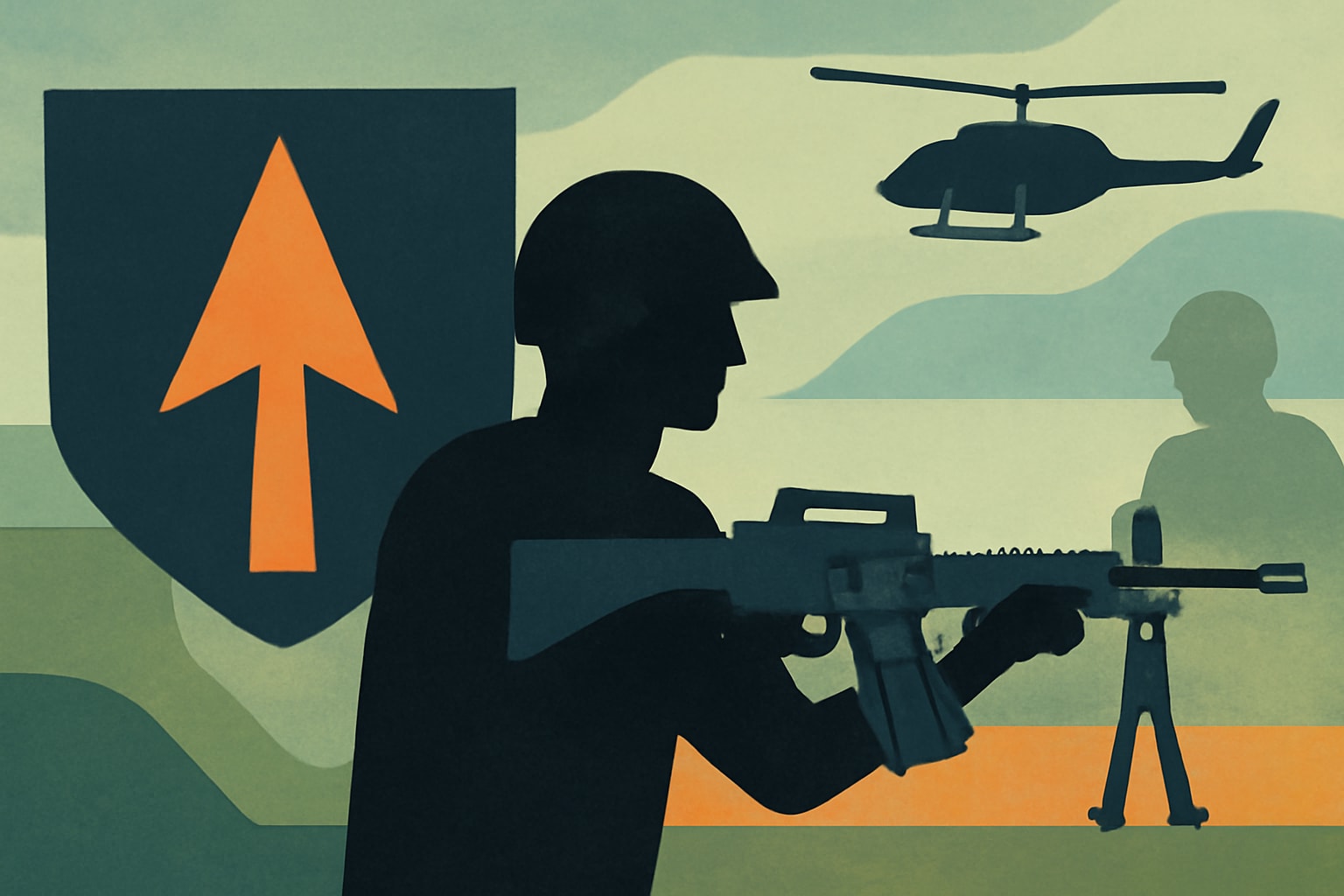 Editorial illustration for: Special Operations Command Plans to Field Test New 10-Pound 5.56mm Machine Gun