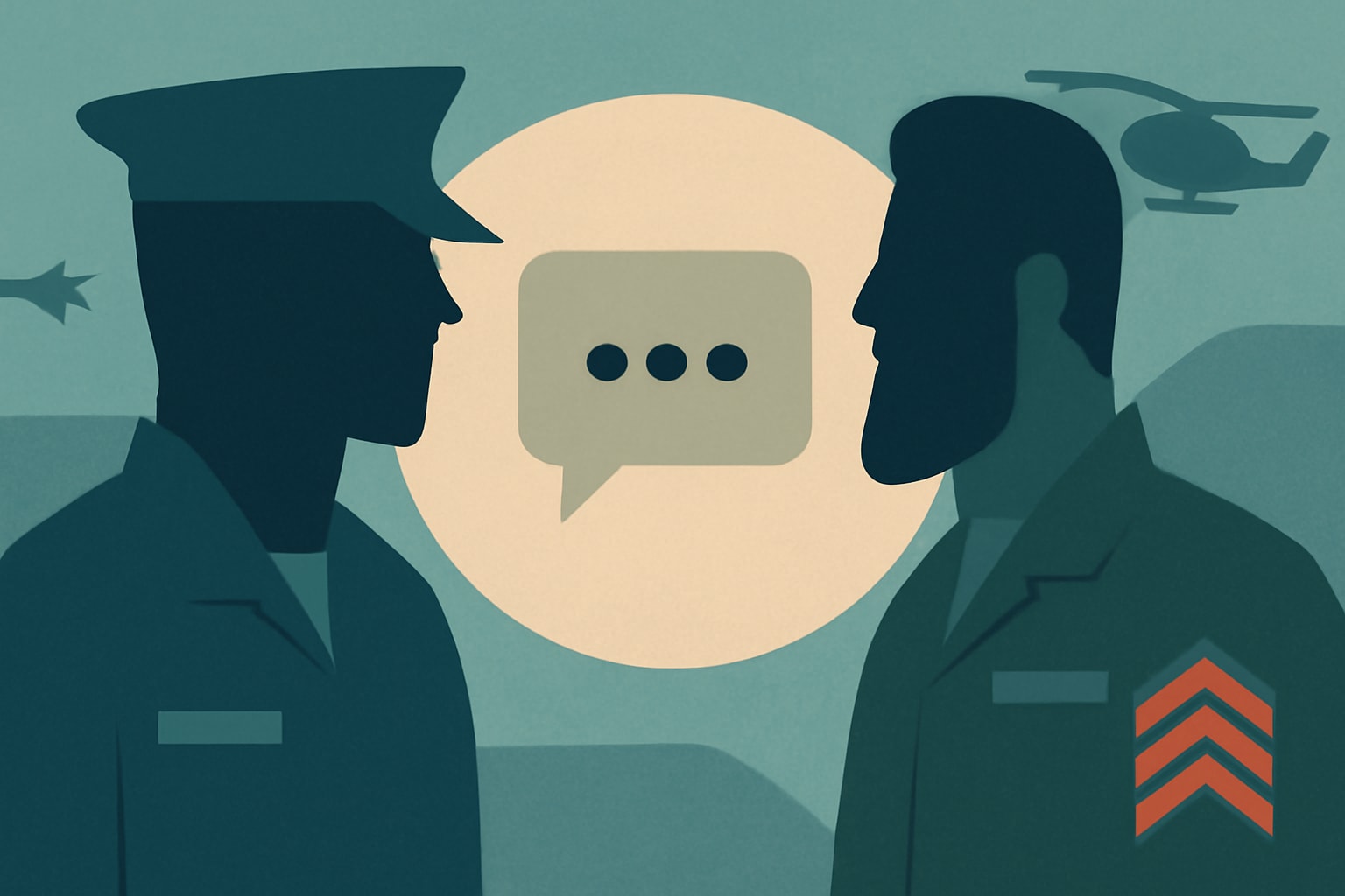 Editorial illustration for: Navy and Marines to Counsel Service Members with Shaving Waivers