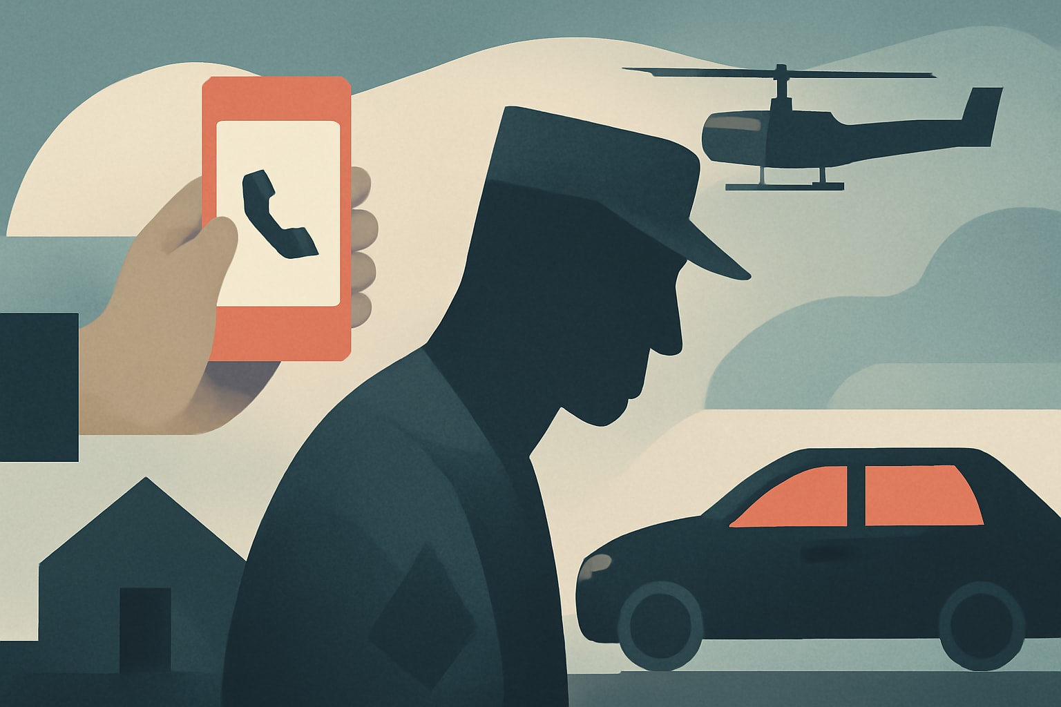 Editorial illustration for: VA Will Provide Phones and Rideshares to Homeless Veterans