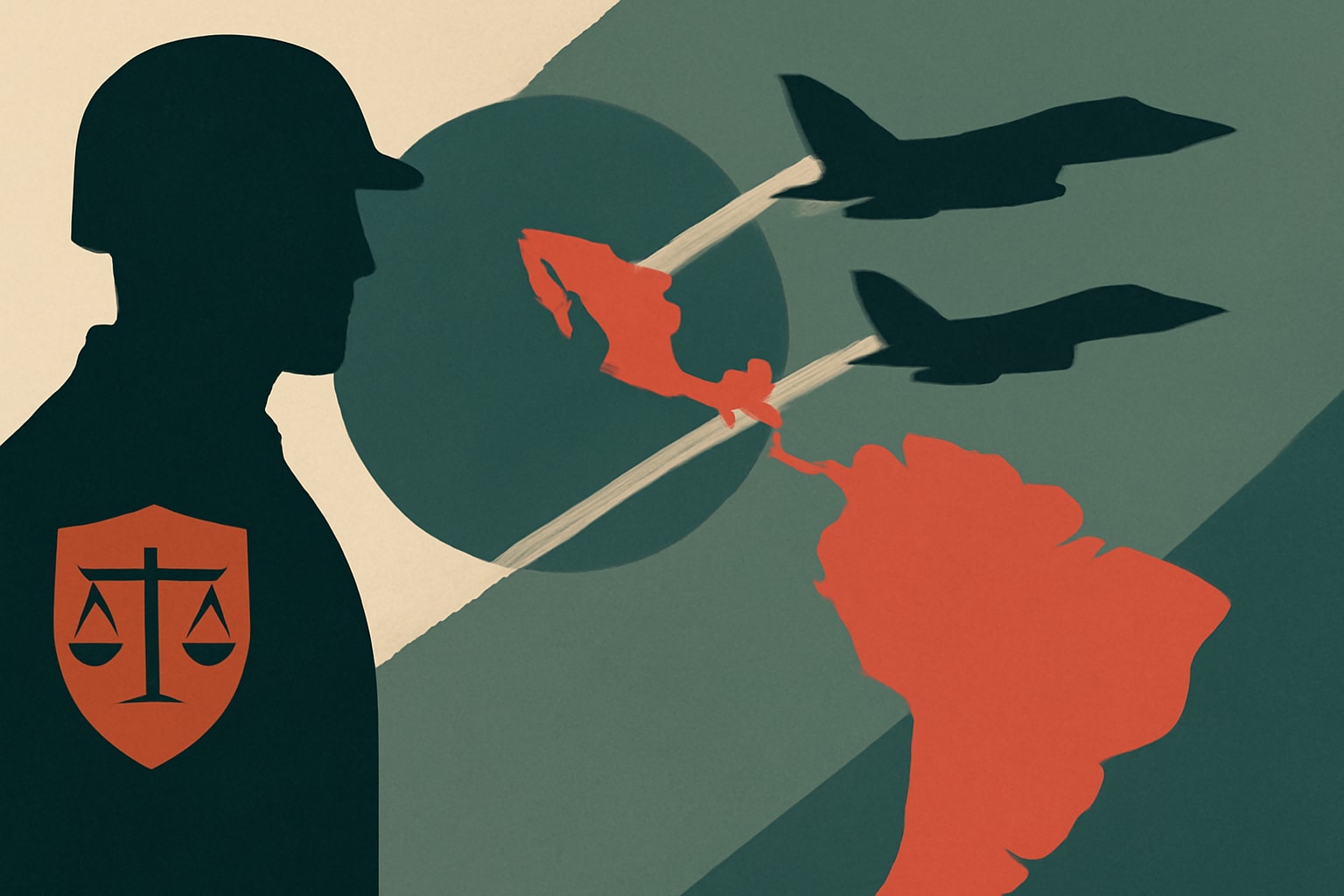 Editorial illustration for: New SOUTHCOM Permanent Cartel Task Force Will Expand Air Force Role