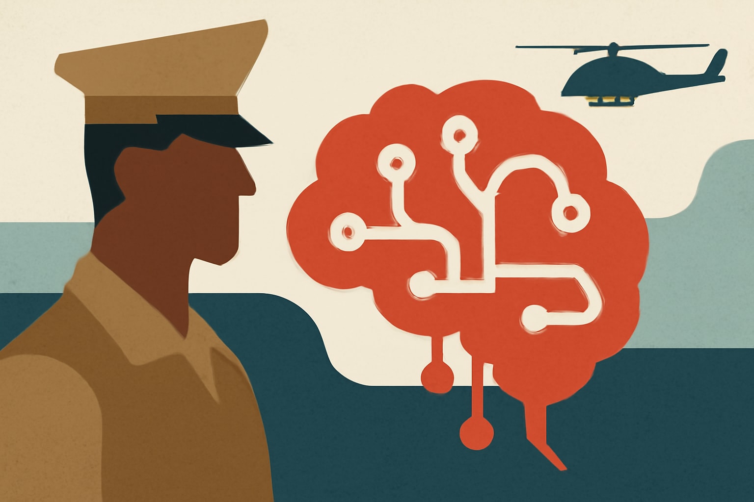 Editorial illustration for: Marine Corps Announces Fall Hackathon for AI Developers