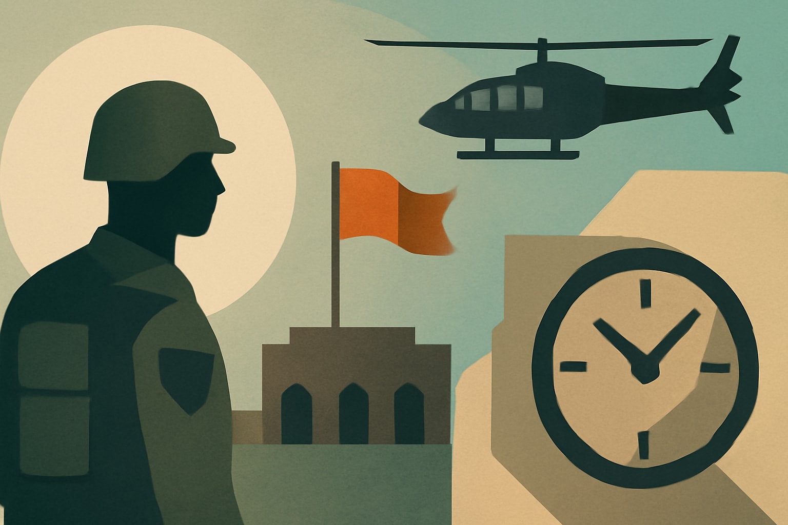Editorial illustration for: DC National Guard Mission Wraps First Year: Key Outcomes and Insights