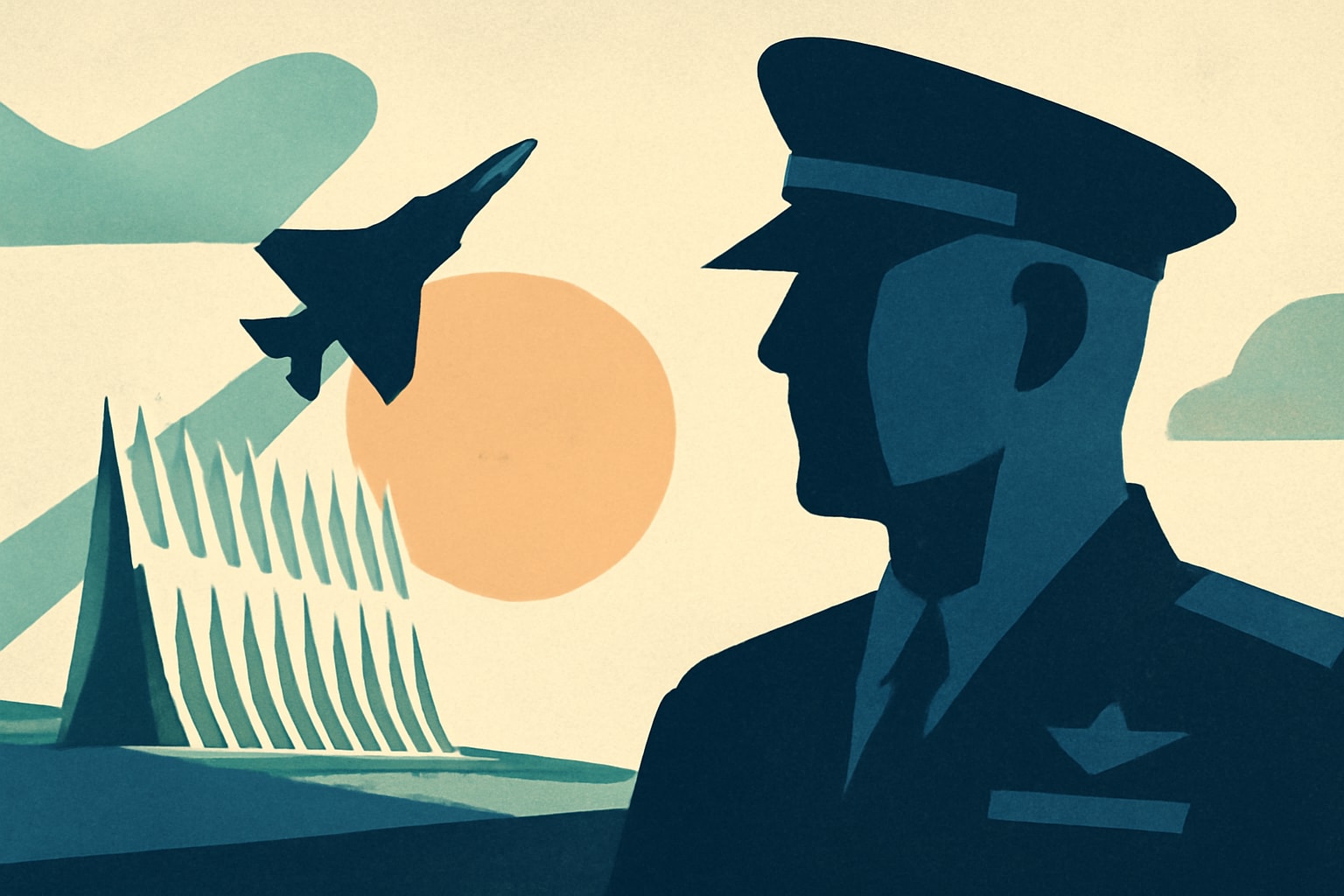 Editorial illustration for: Lt. Gen. Paul D. Moga Assumes Command as Air Force Academy Superintendent
