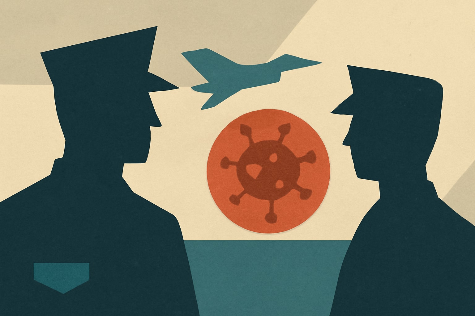 Editorial illustration for: Air Force Expedites COVID Reinstatement Process for Separated Airmen and Guardians